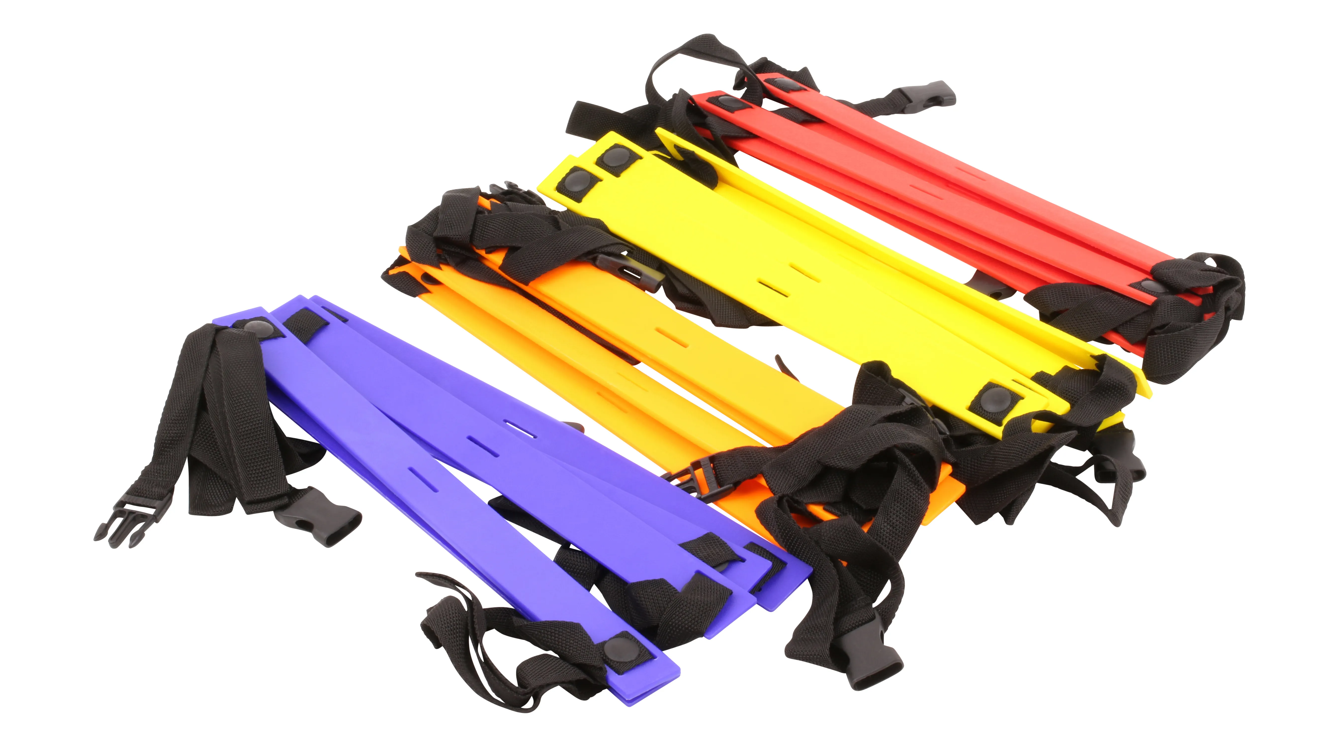 Four Agility Ladders