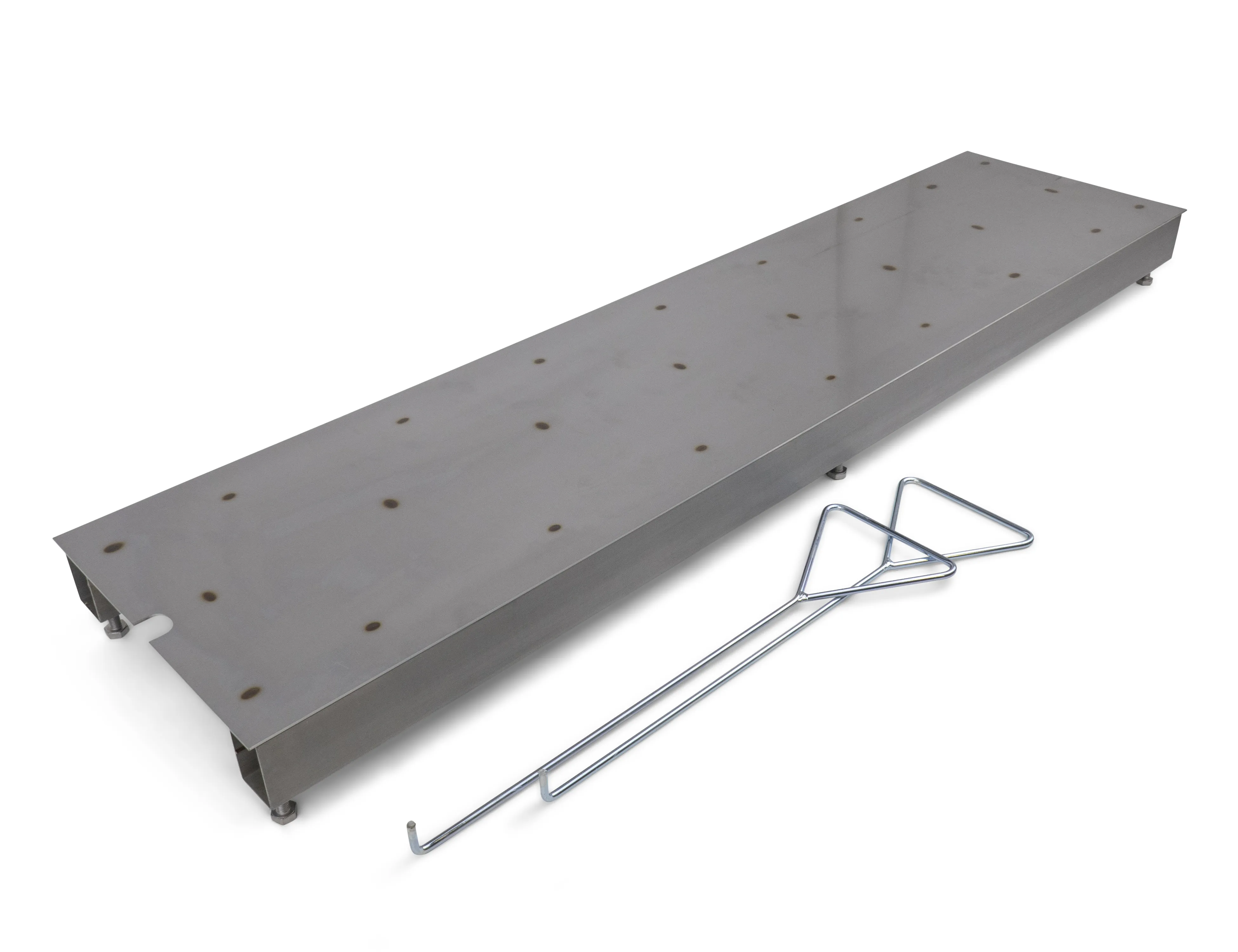 Polanik Stainless Steel Blanking Cover - 122 x 30 x 10 cm