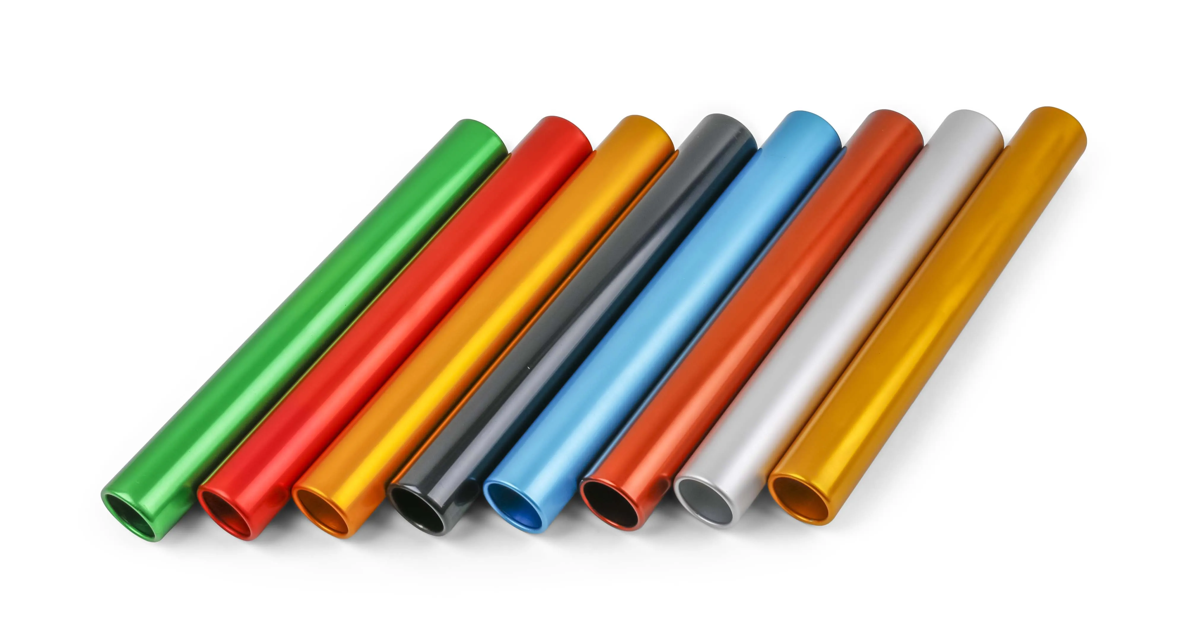 Vinex Senior Relay Batons - Set of 8