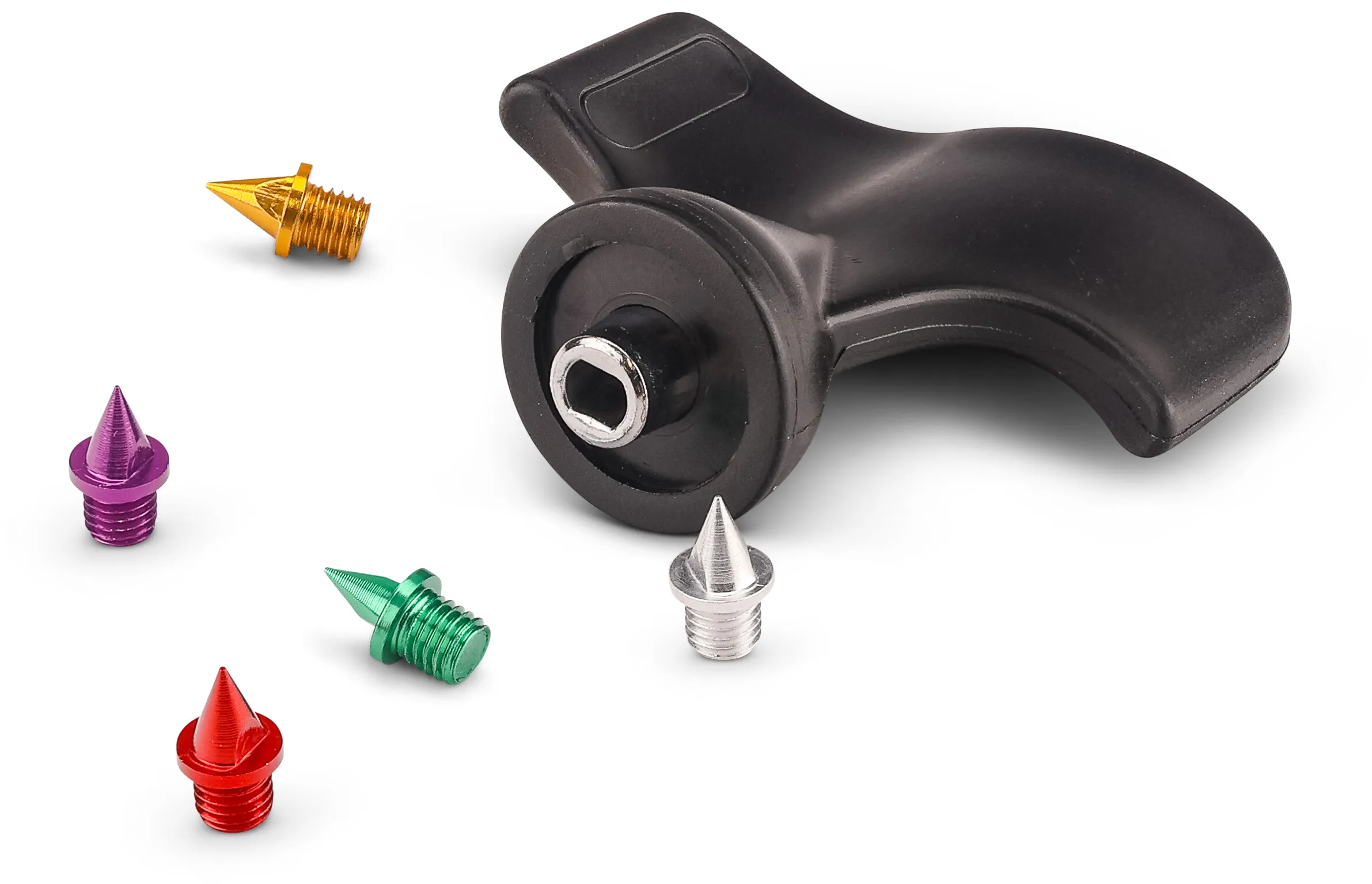 Spike wrench for standard spikes measuring up to 9 mm in length