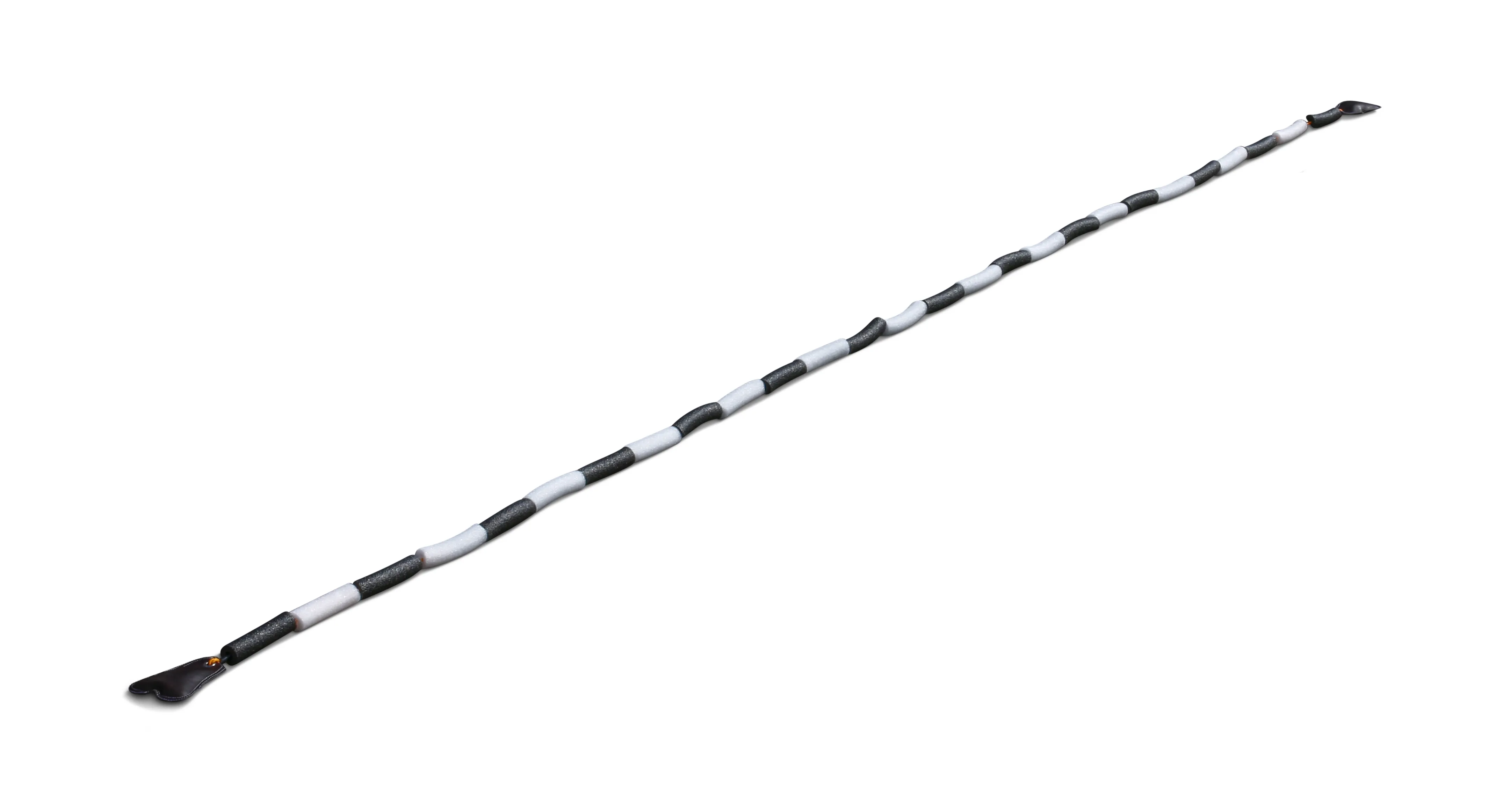 Elastic Crossbar Rope with Multi-Part Foam Cover and Sandbags for High Jump