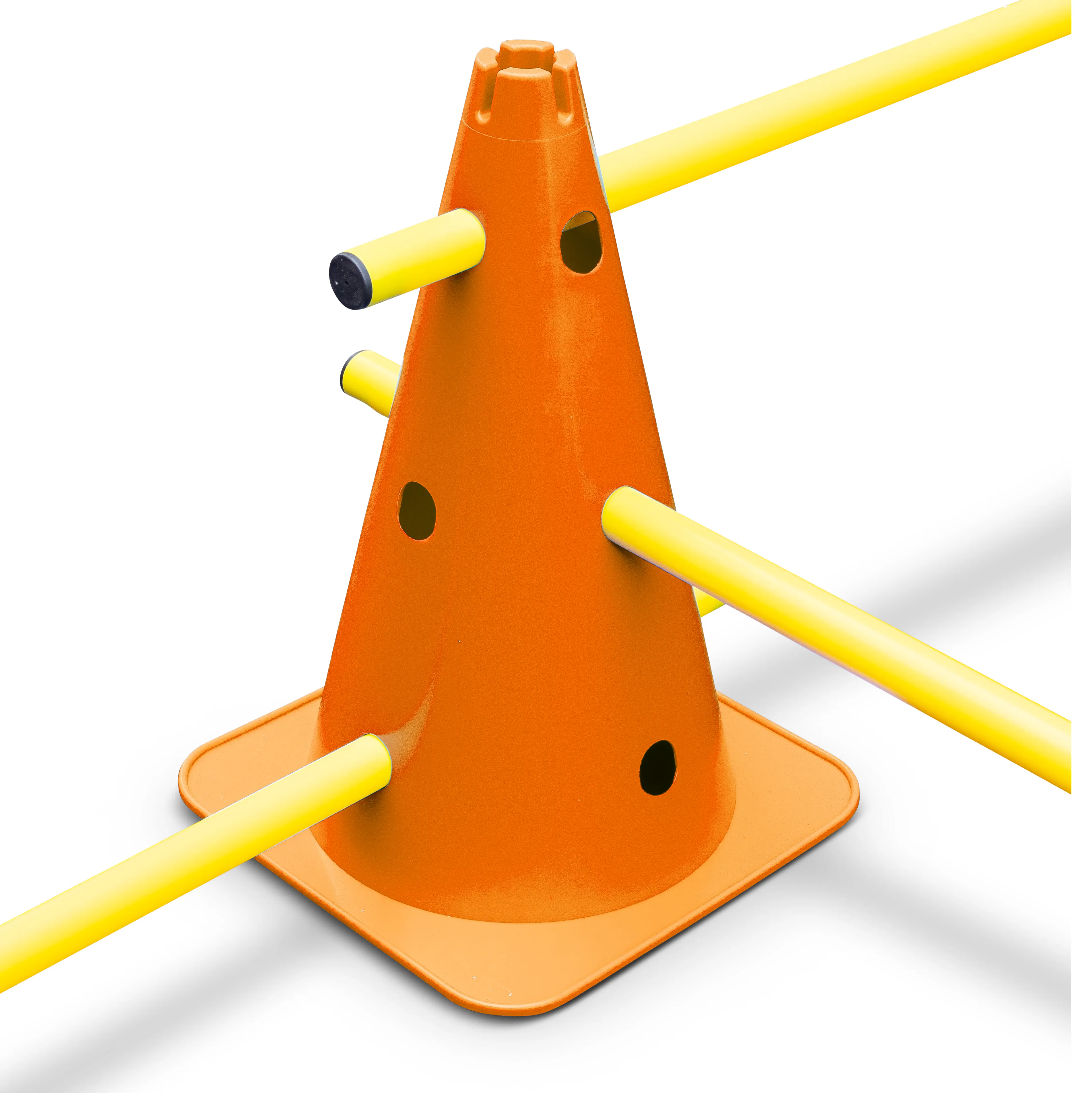 HAEST 38 cm plug-in hurdle set for agility training