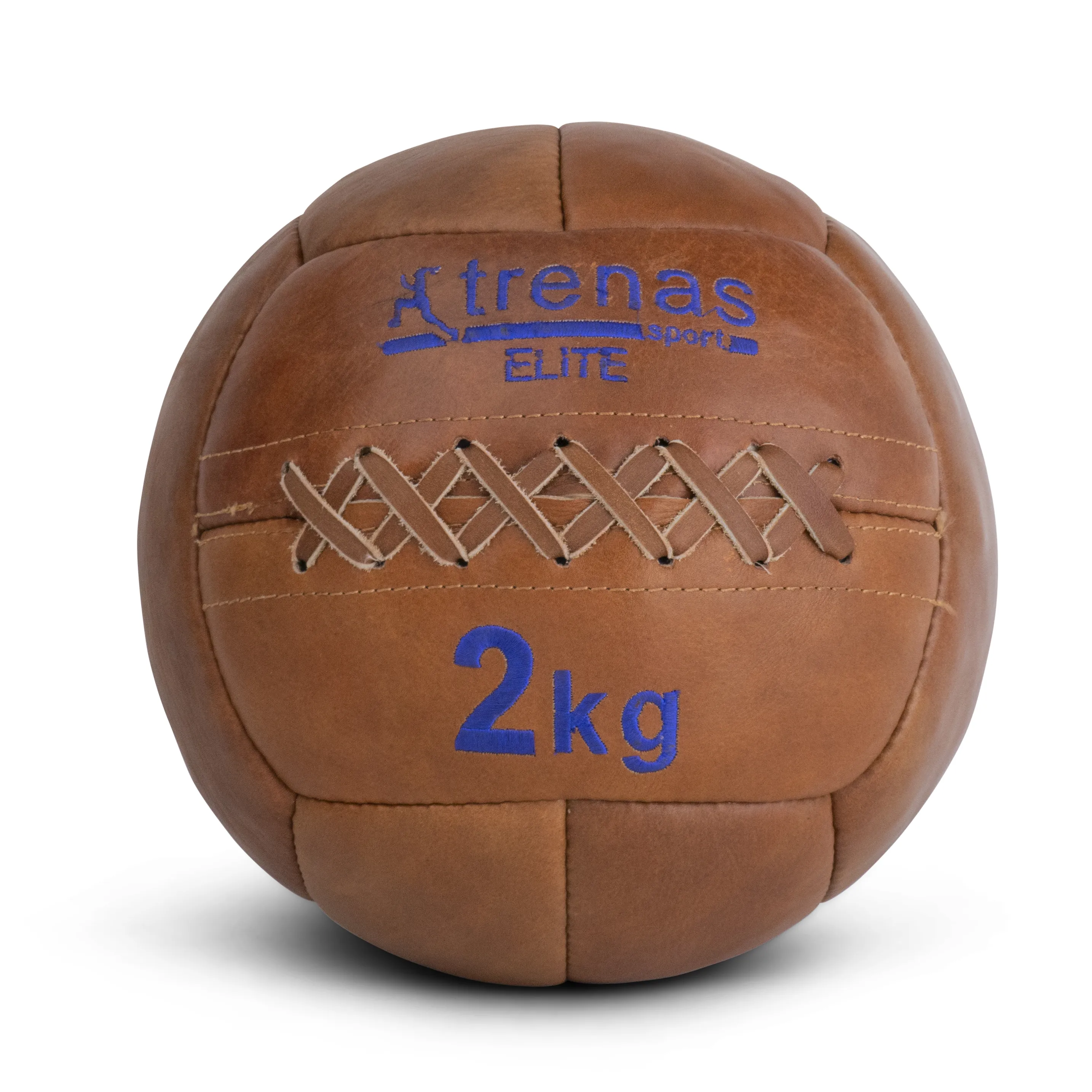 trenas Elite Leather Medicine Ball