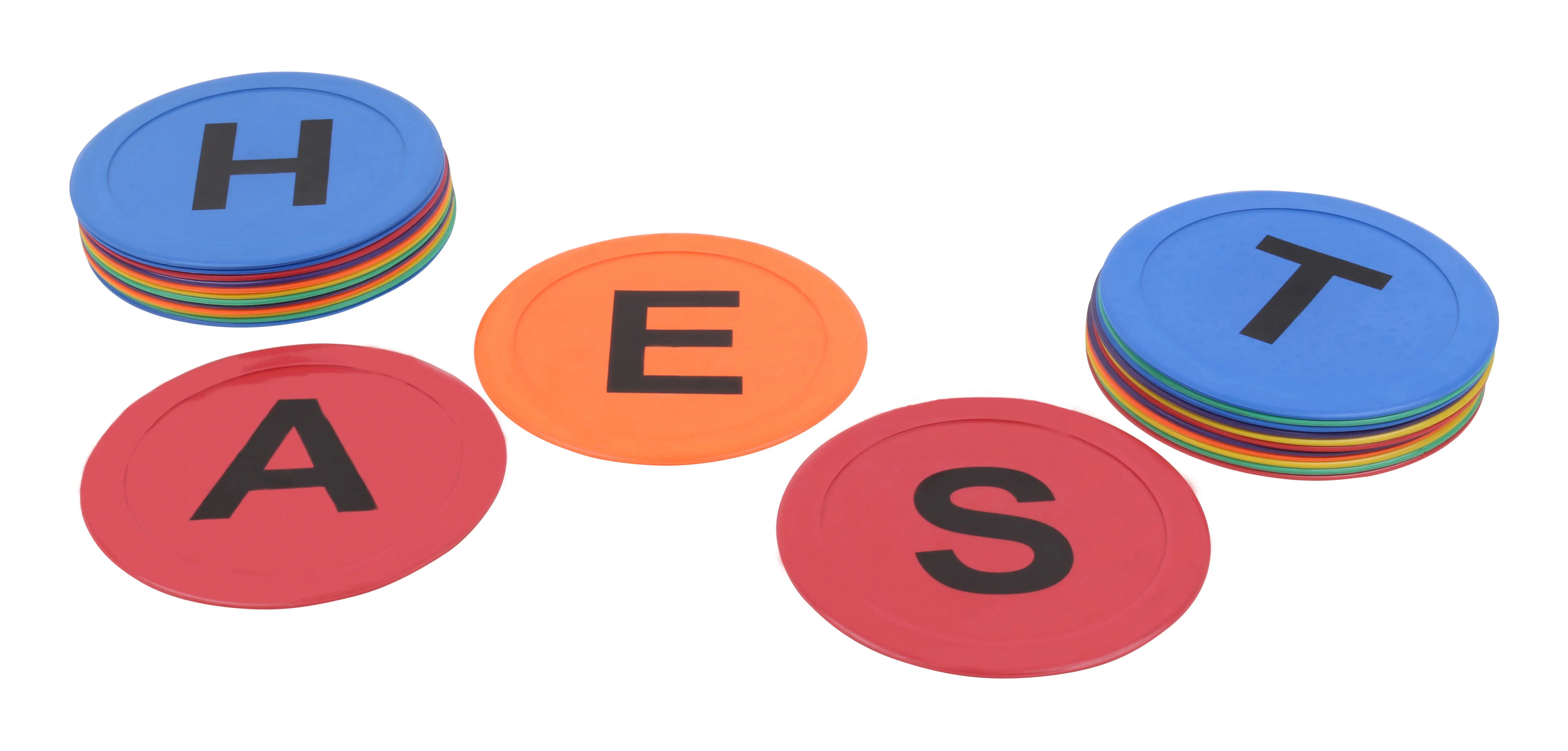 Round Alphabet Floor Markings from A to Z