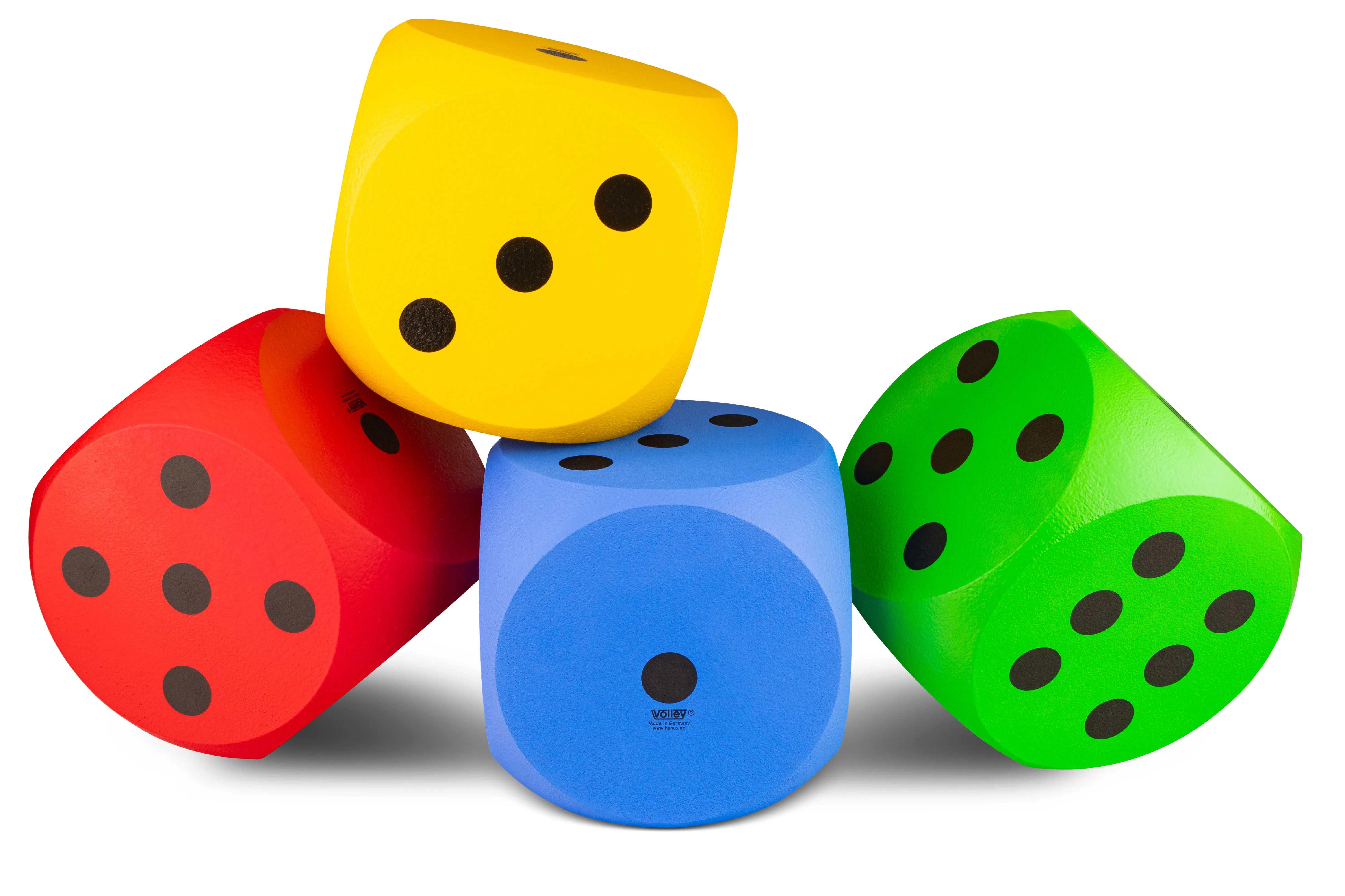 Volley® Large ELE Foam Dice with PU Coating – 30 cm