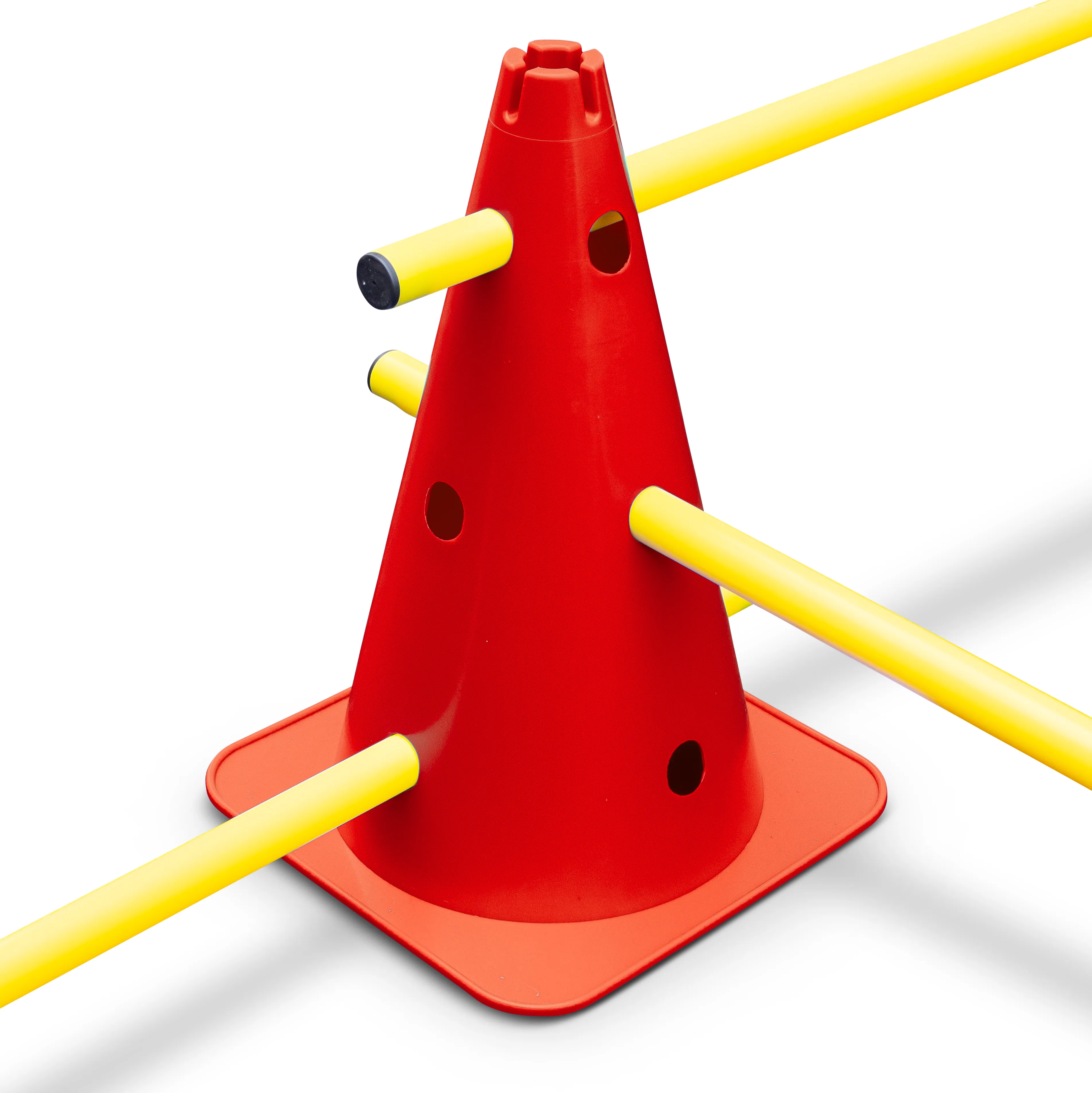 HAEST 38 cm plug-in hurdle set for agility training