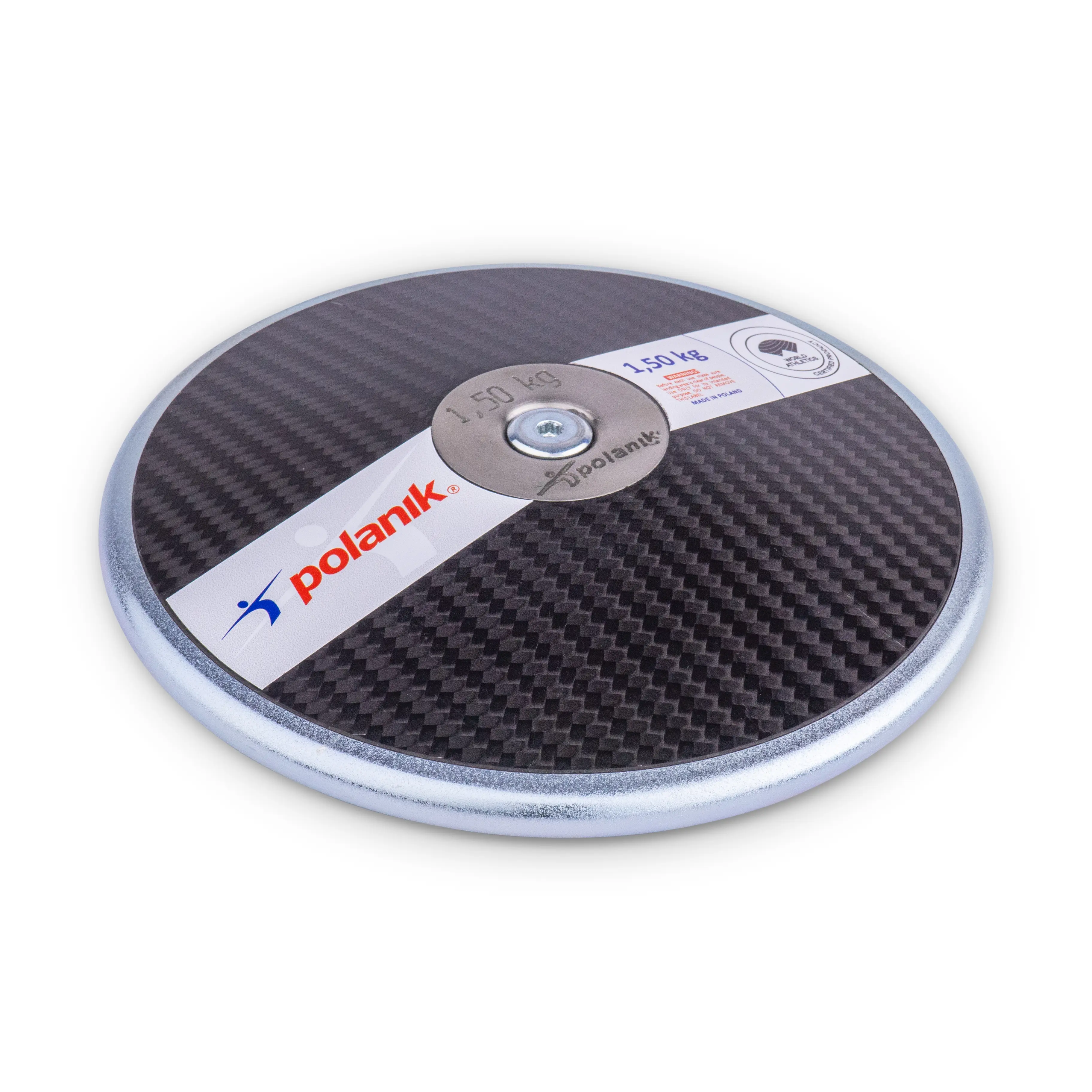 Polanik CCD20 Carbon Competition Discus with Center Plates