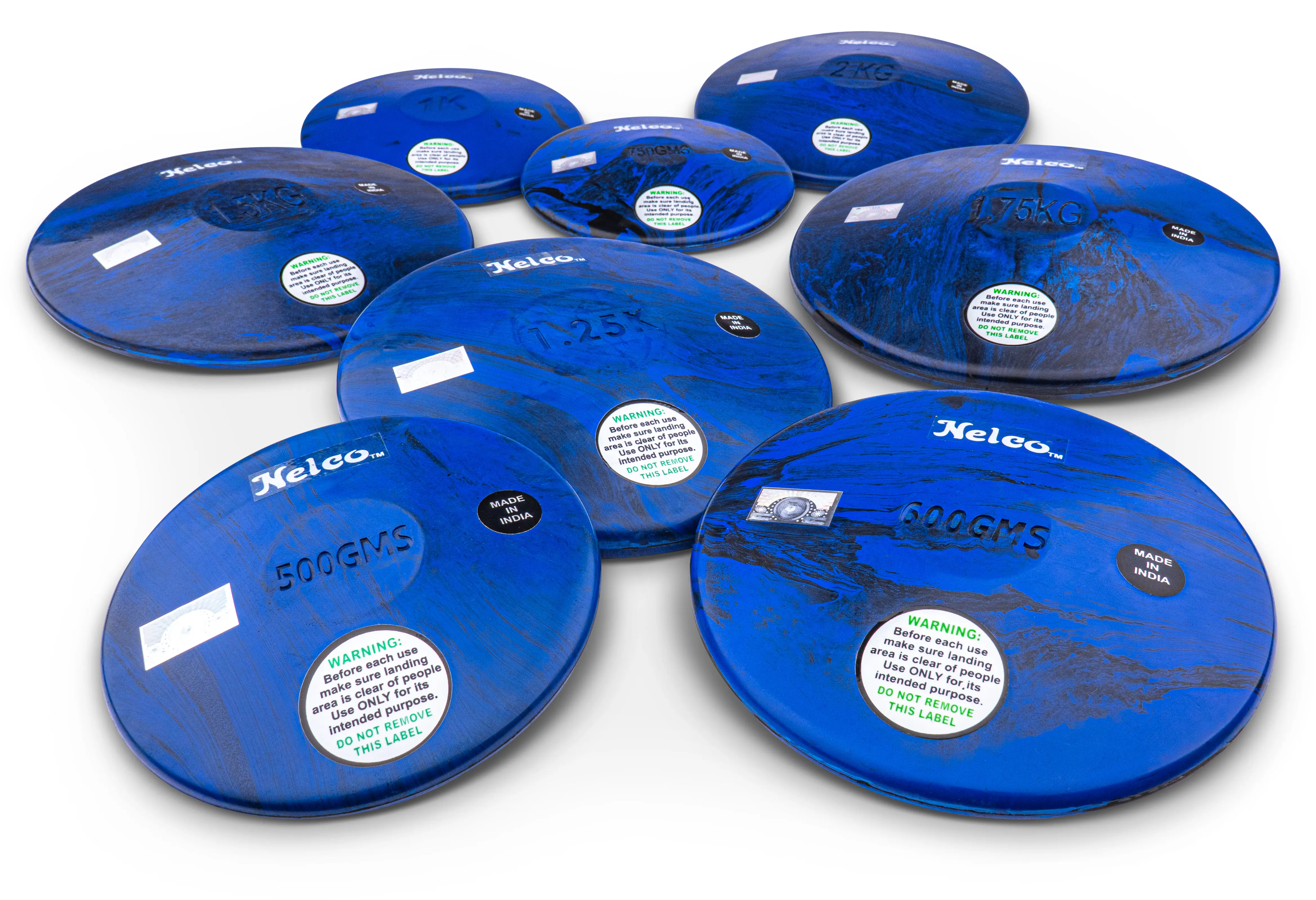 Nelco Rubber Discus - Blue Fusion