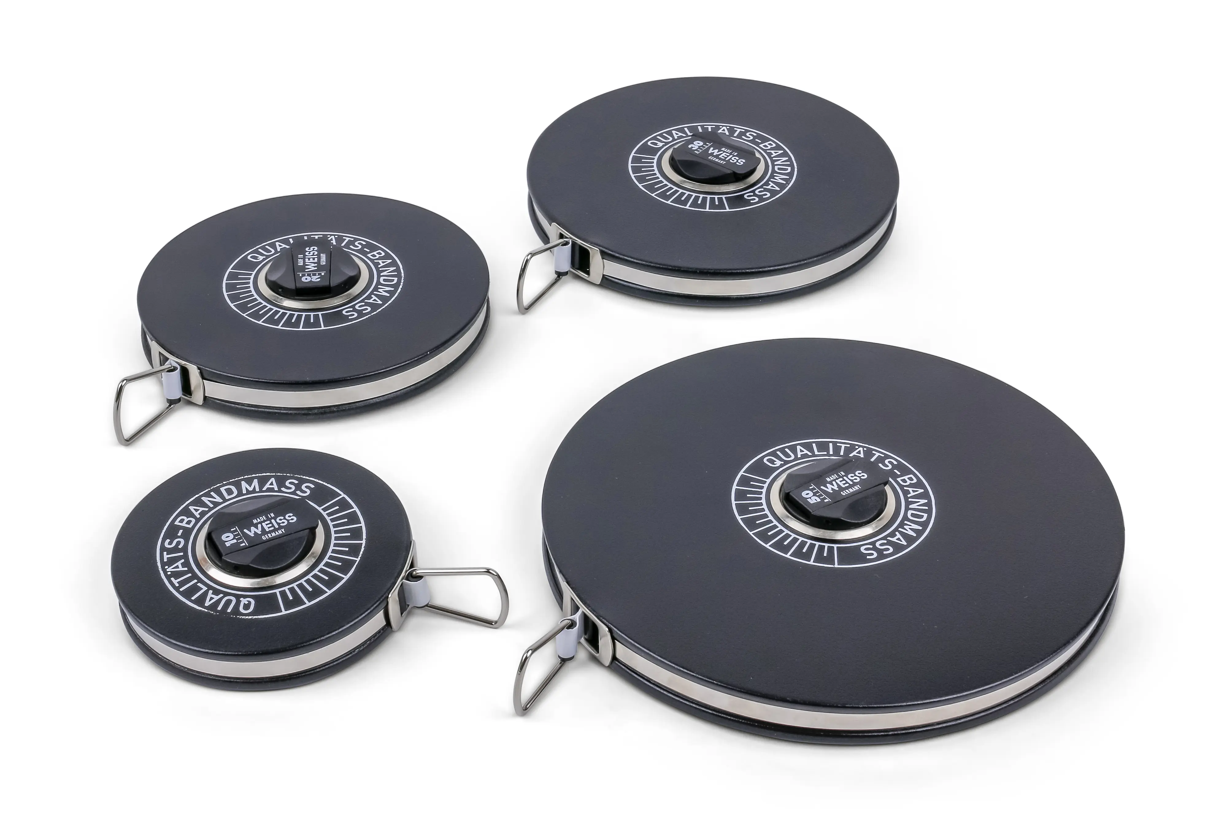 Weiss German Closed Reel Fibreglass Measuring Tape