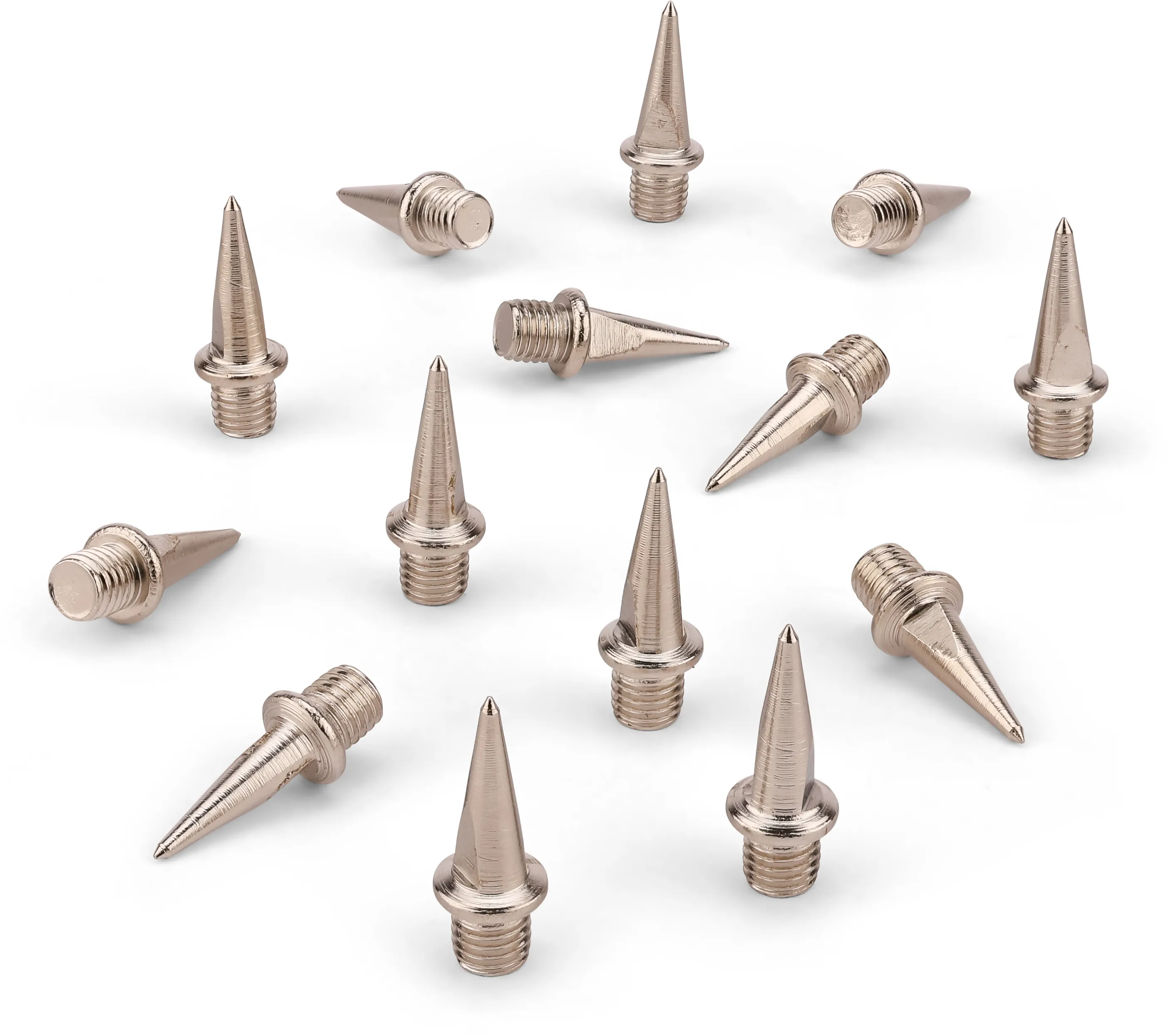 Steel spikes - pyramid - 14 mm
