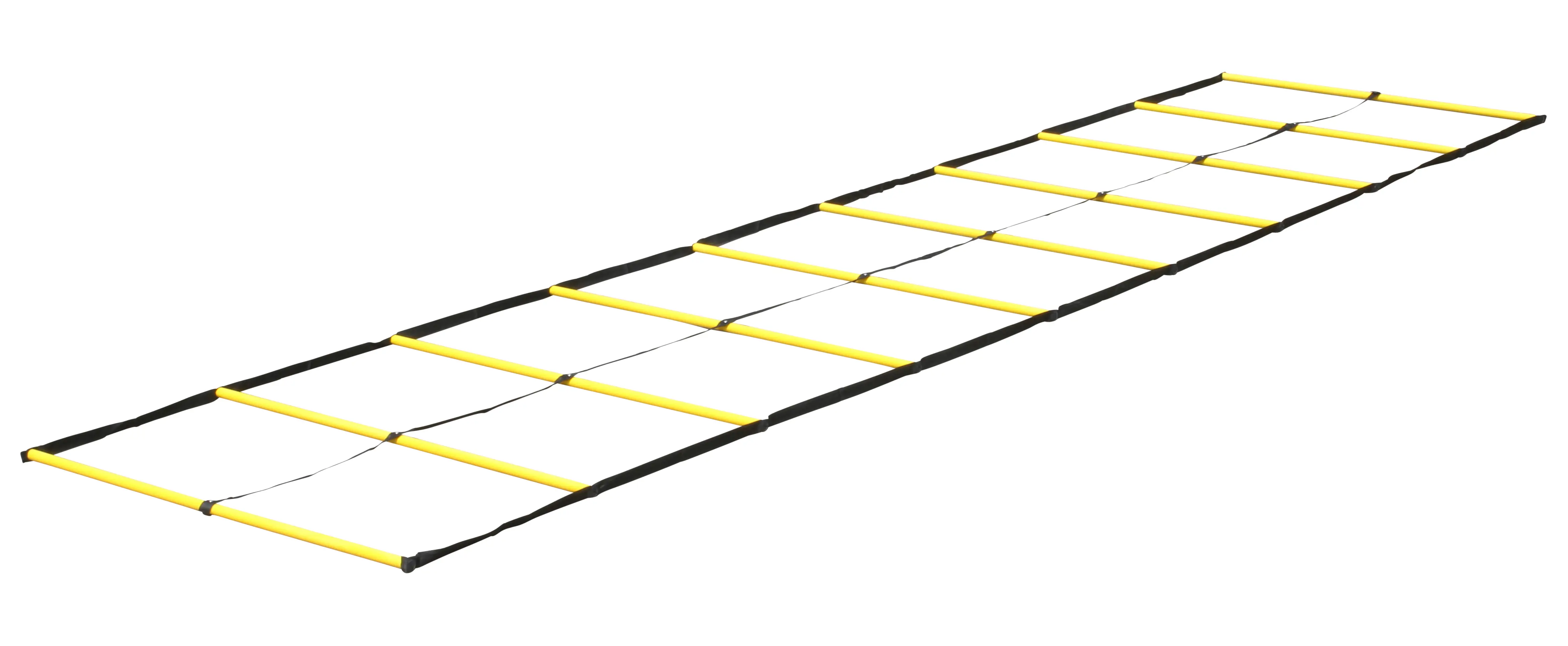 Rounded Pole Double Agility Ladder - 4 m