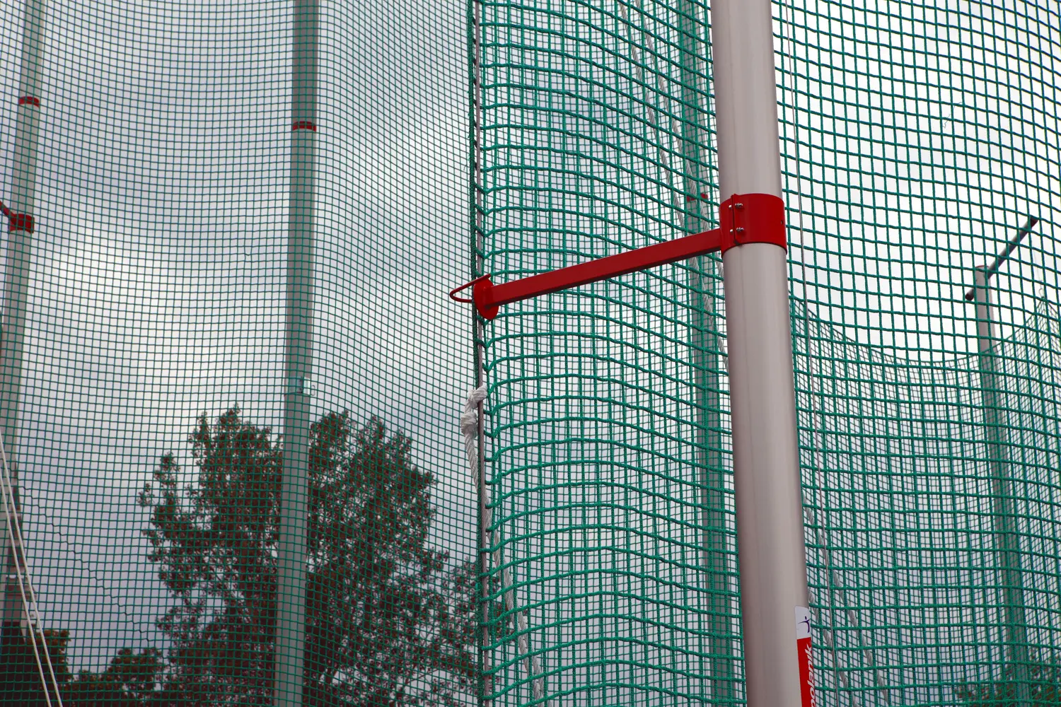 Polanik Discus and Hammer Safety Cage - 7 m - Gate Height 9 m