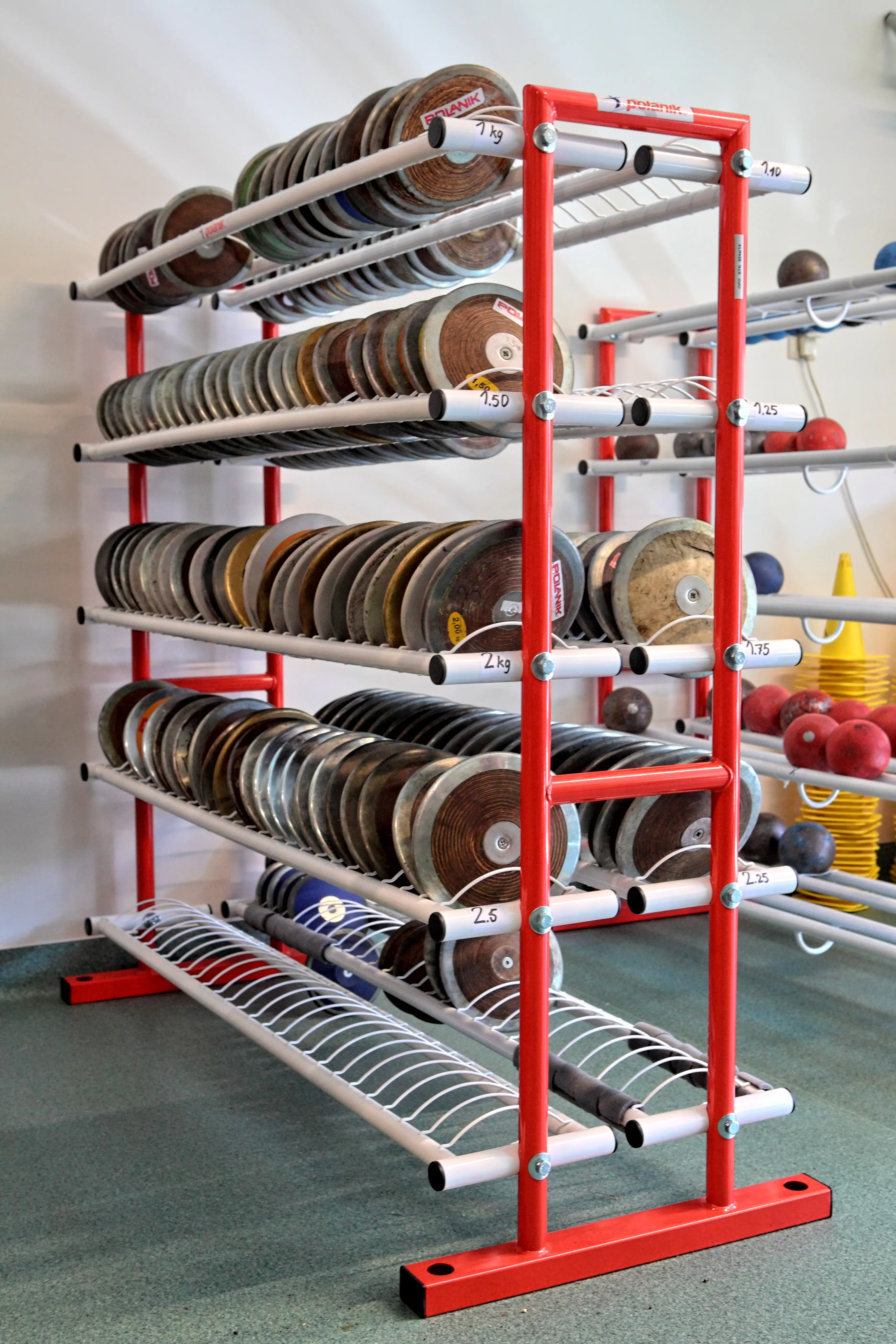 Polanik Warehouse Rack for 260 Discuses