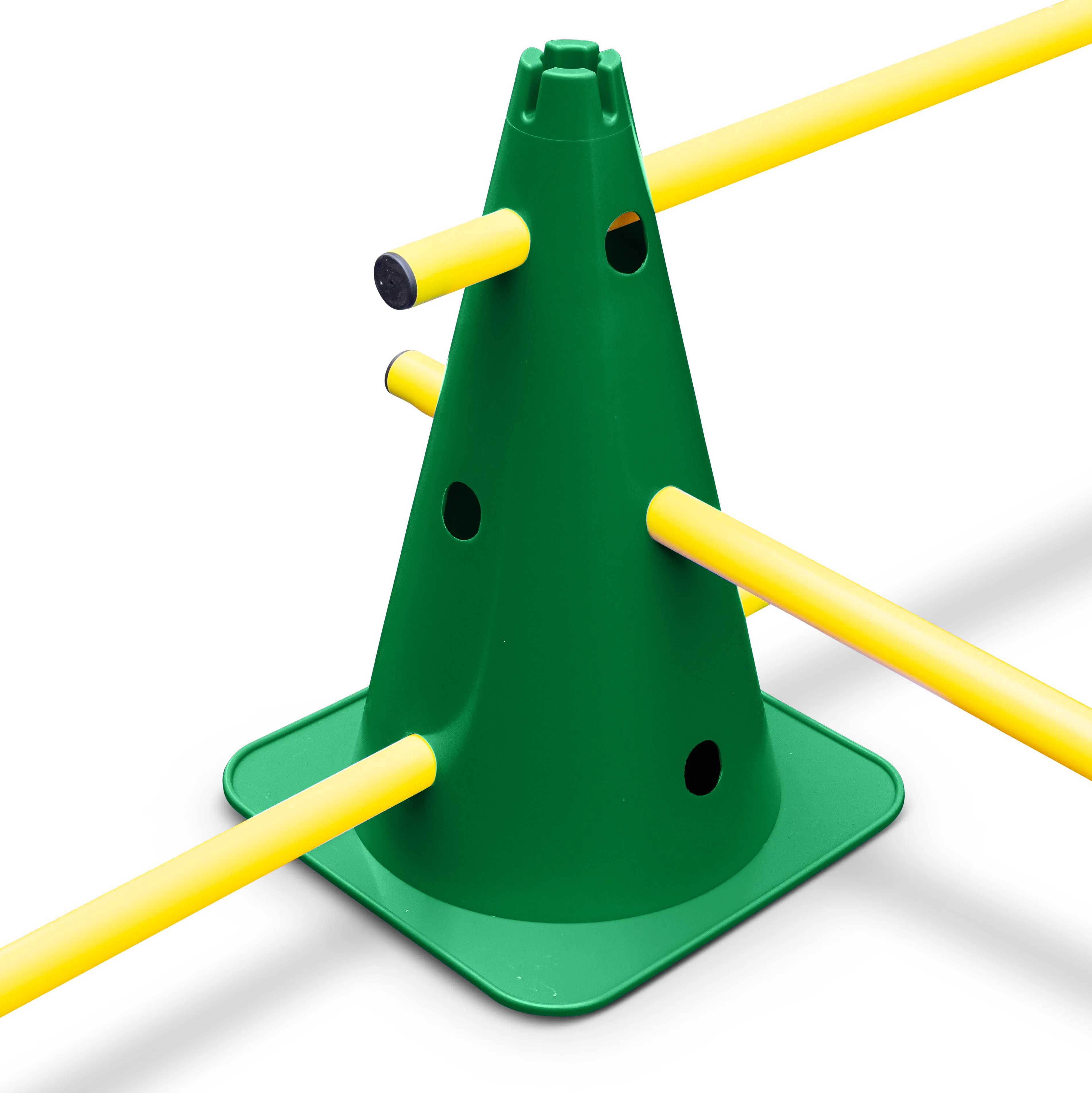 HAEST 38 cm plug-in hurdle set for agility training