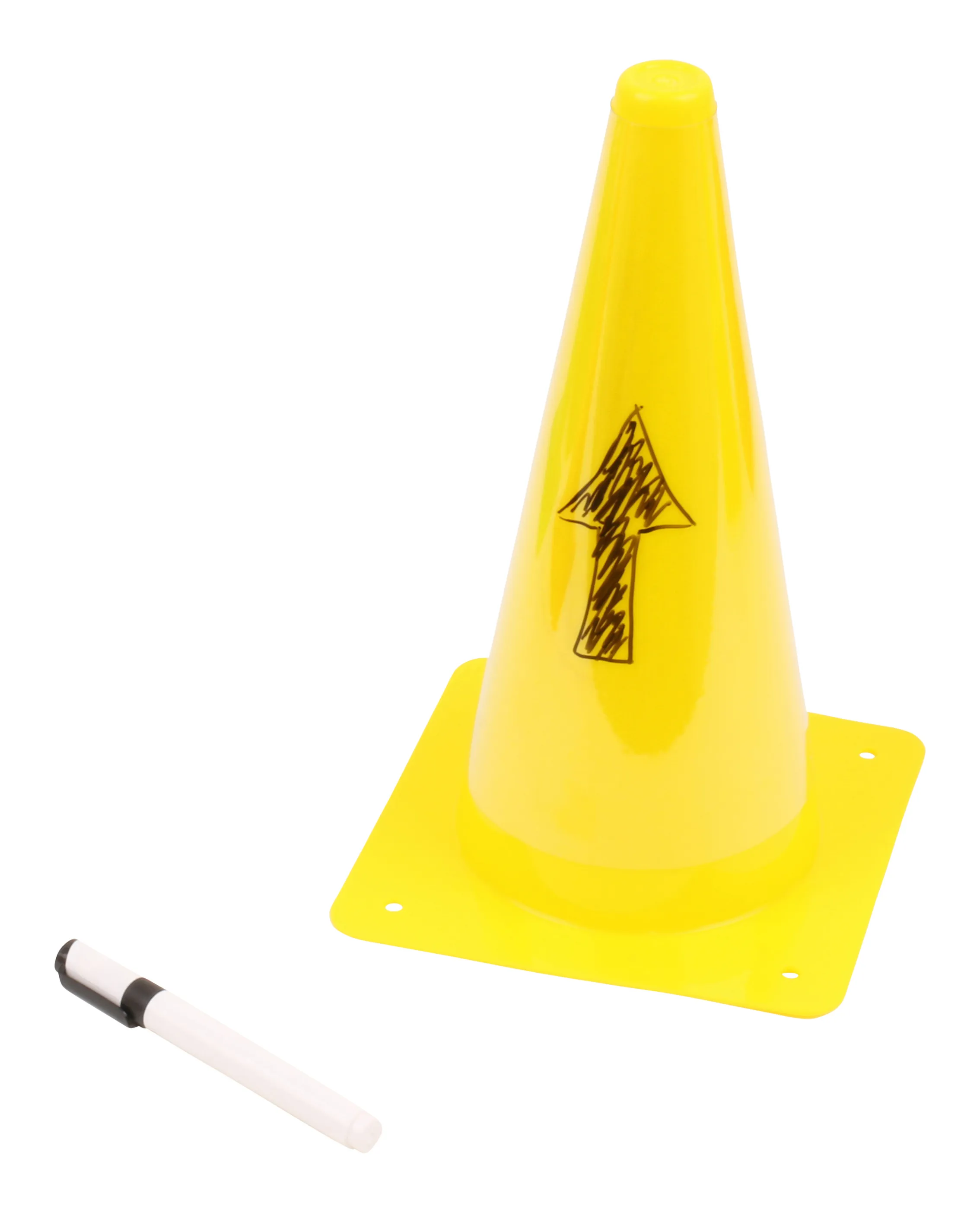 Ten Write-on Cones with Pen