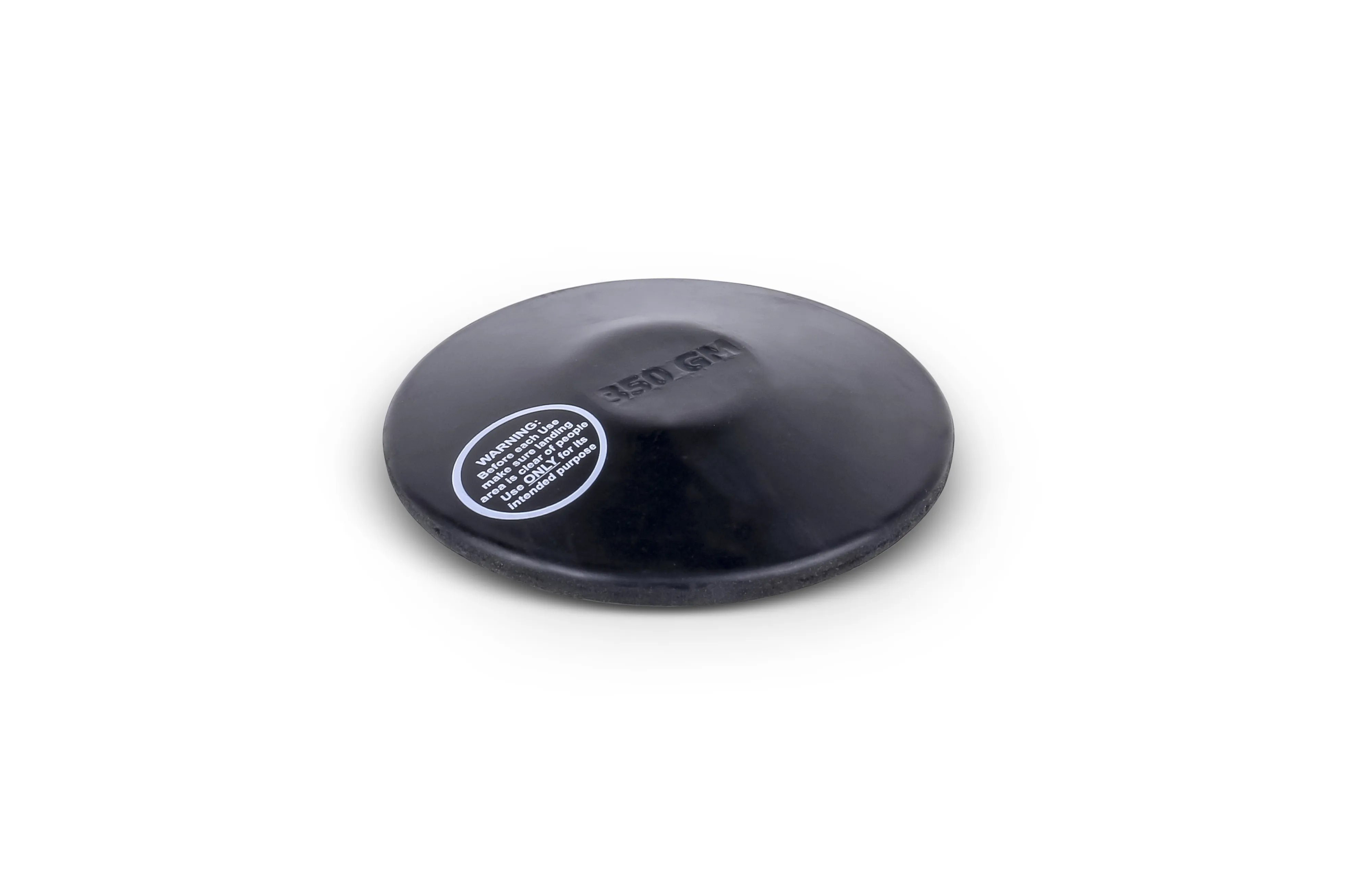 Black Rubber Training Discus