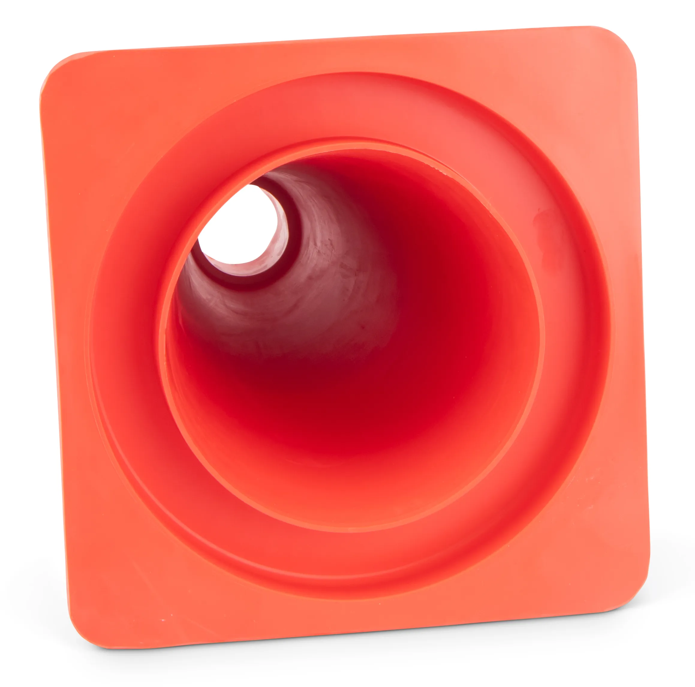 Sturdy training cone - red and white