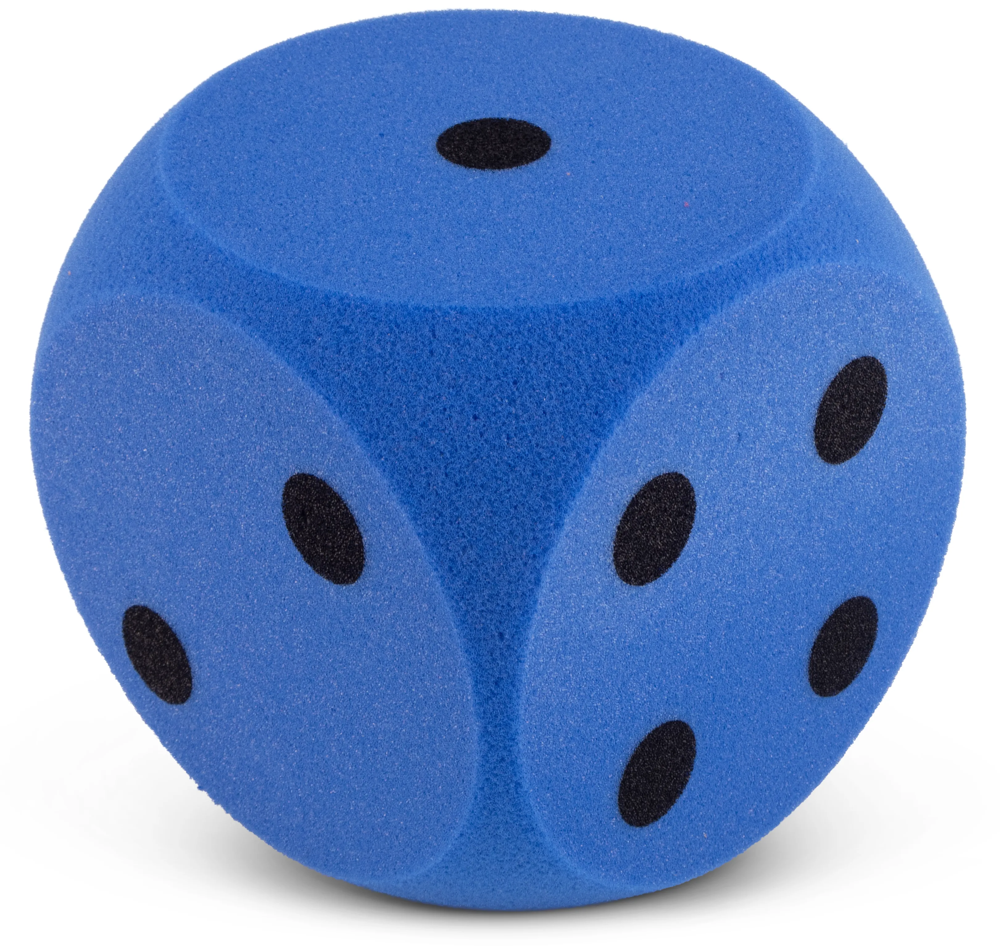 Volley® foam dice with black dots