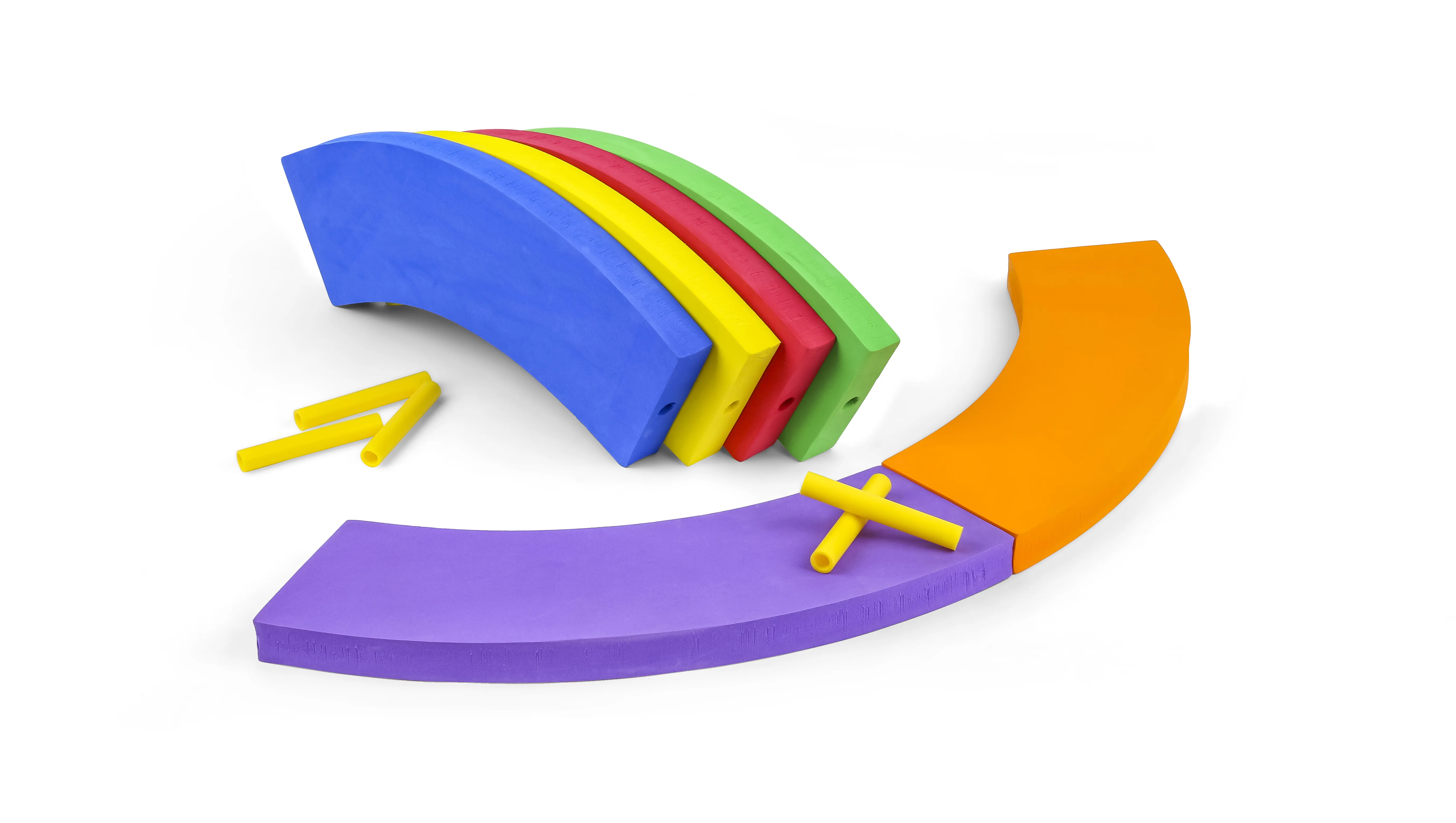 Curved Interlocking Balance Path