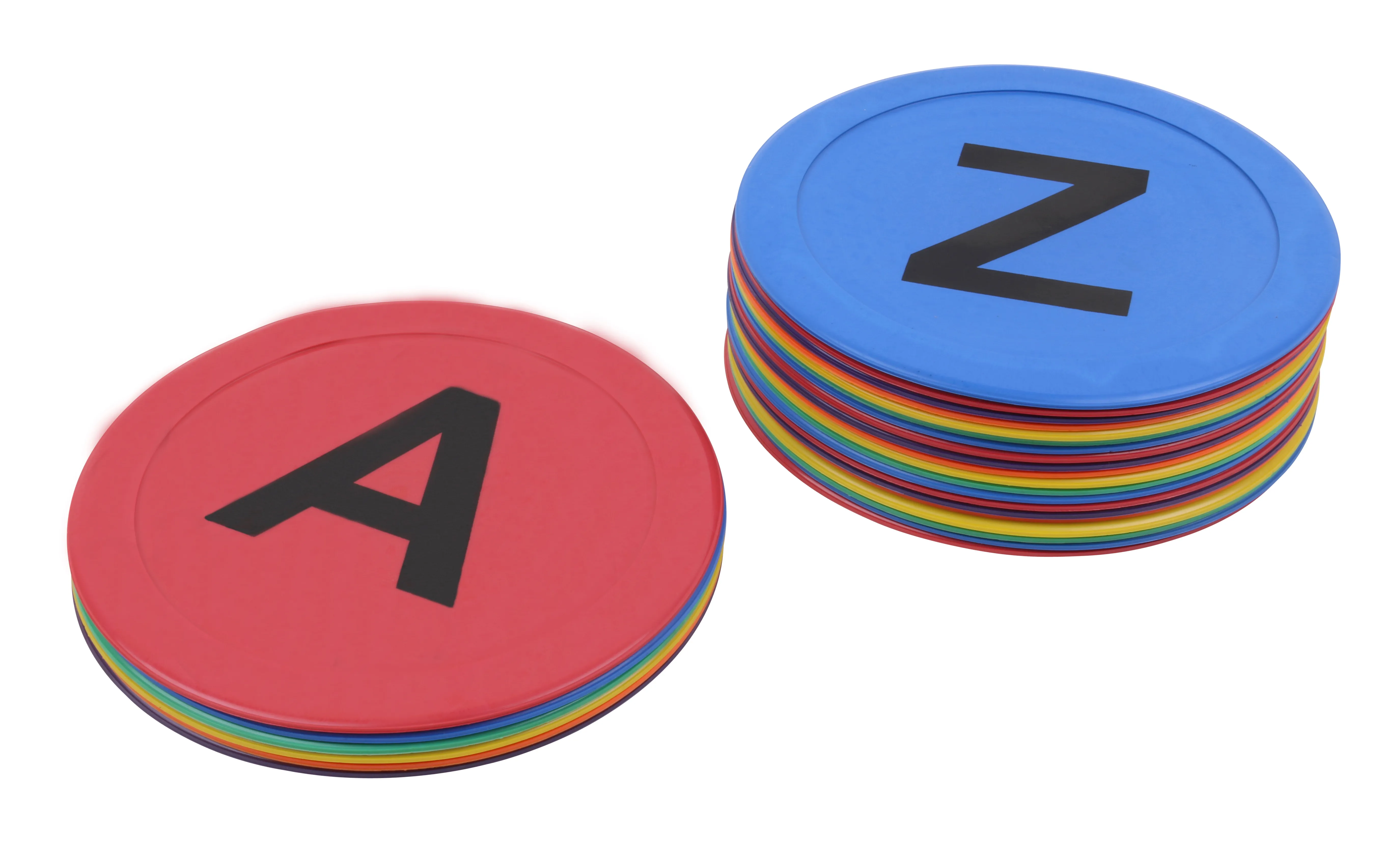Round Alphabet Floor Markings from A to Z
