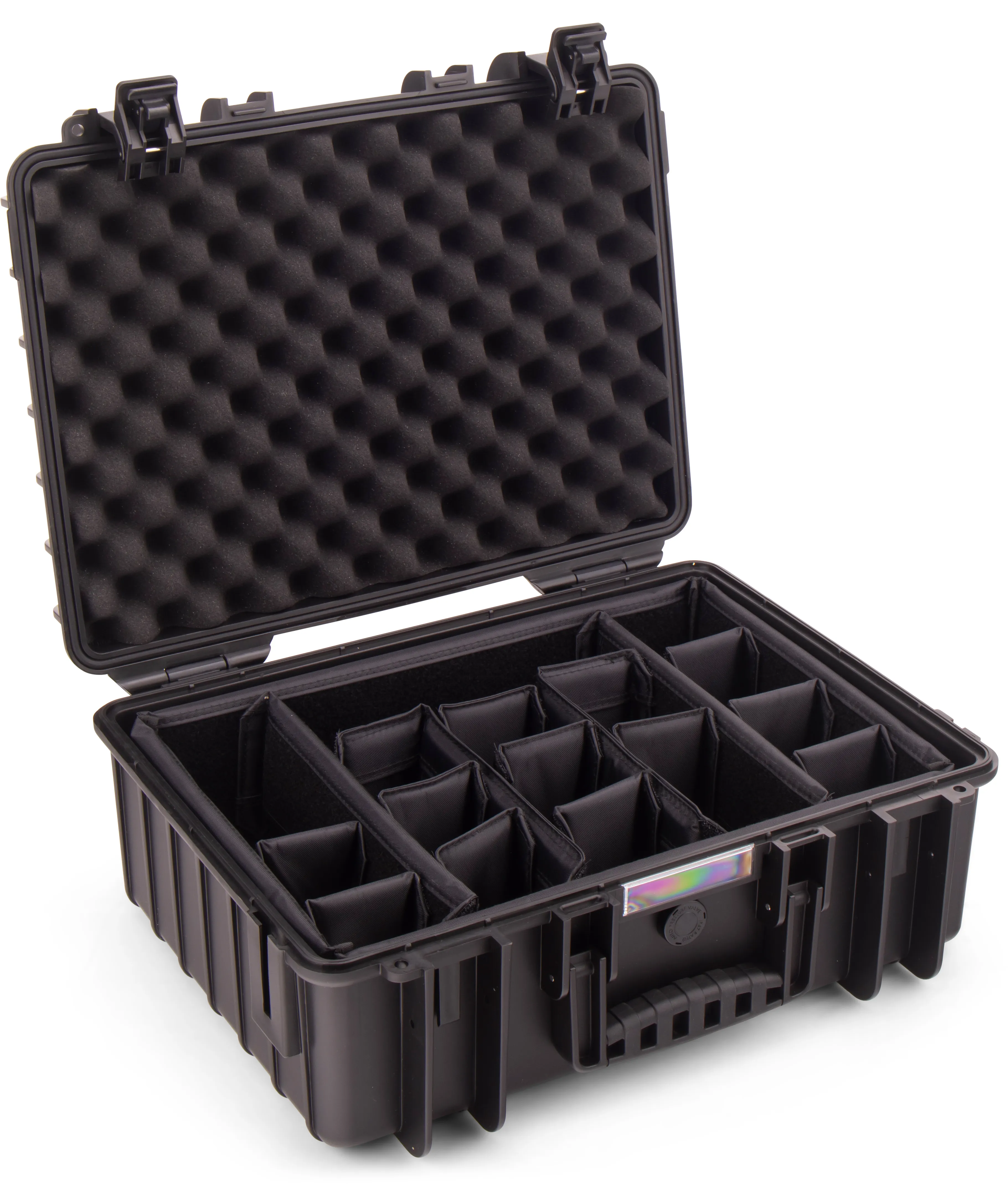 Throwing equipment scale and rugged transport case