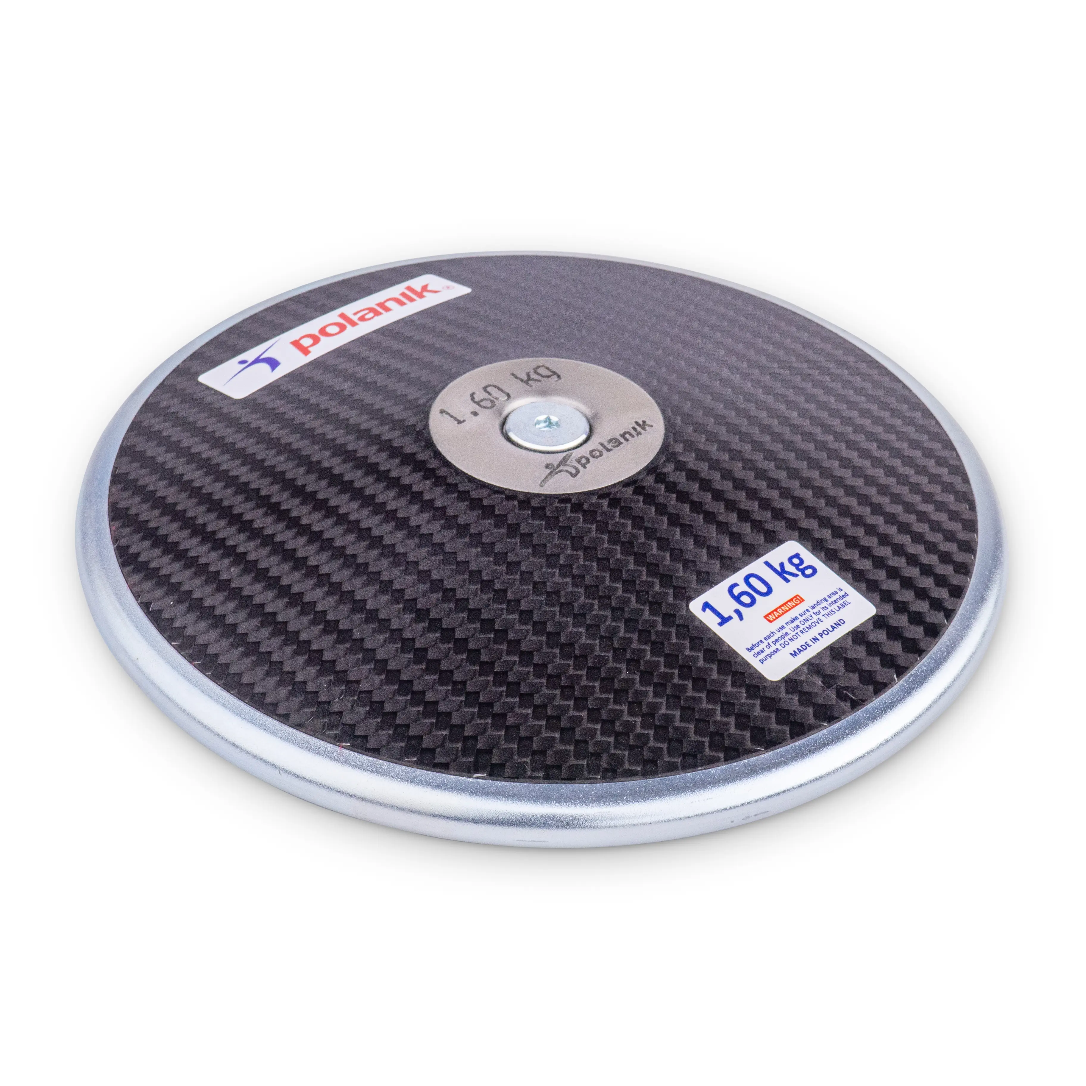 Polanik CCD20 Carbon Competition Discus with Center Plates