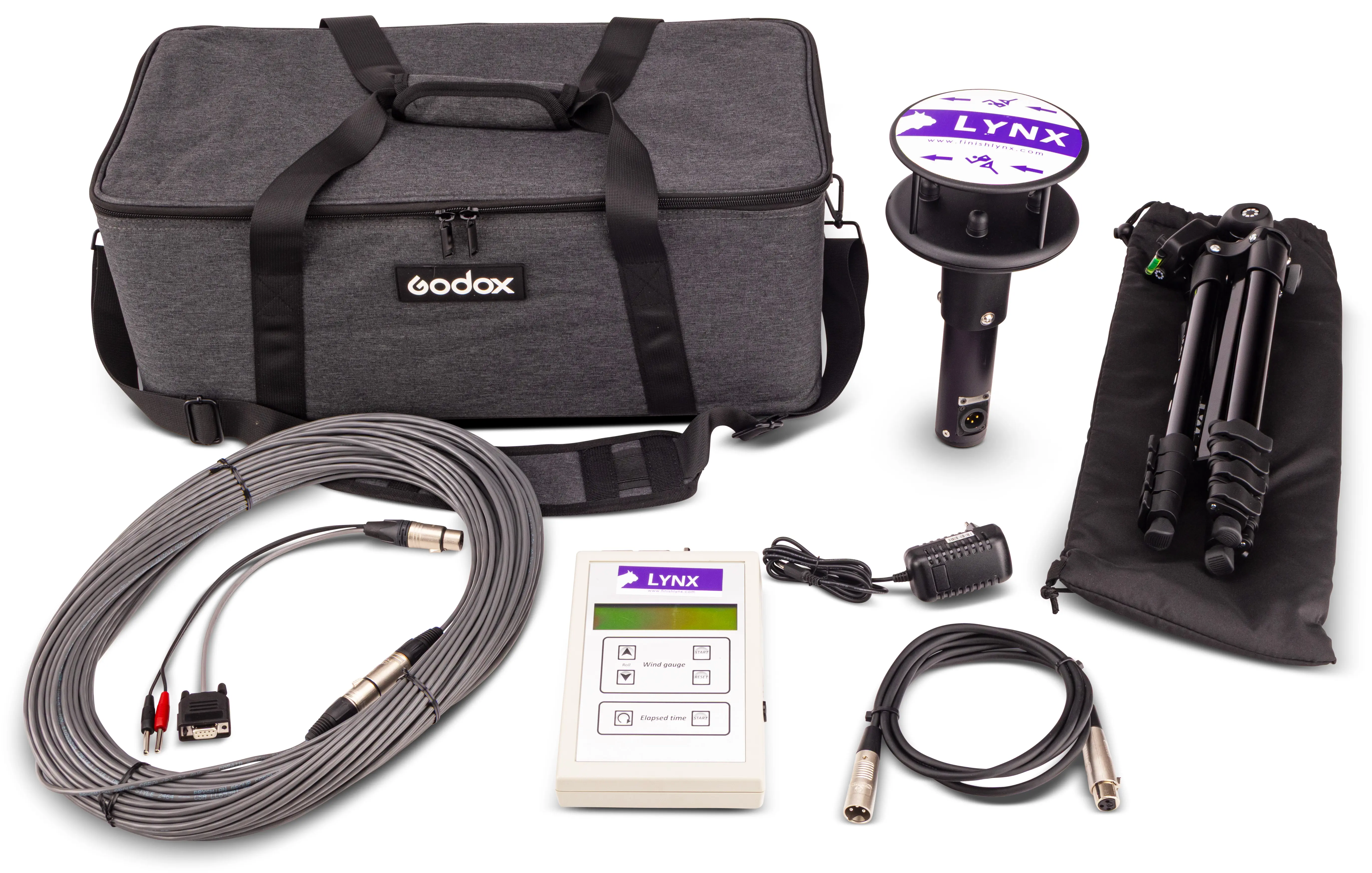 FinishLynx Wind gauge for track and field competitions