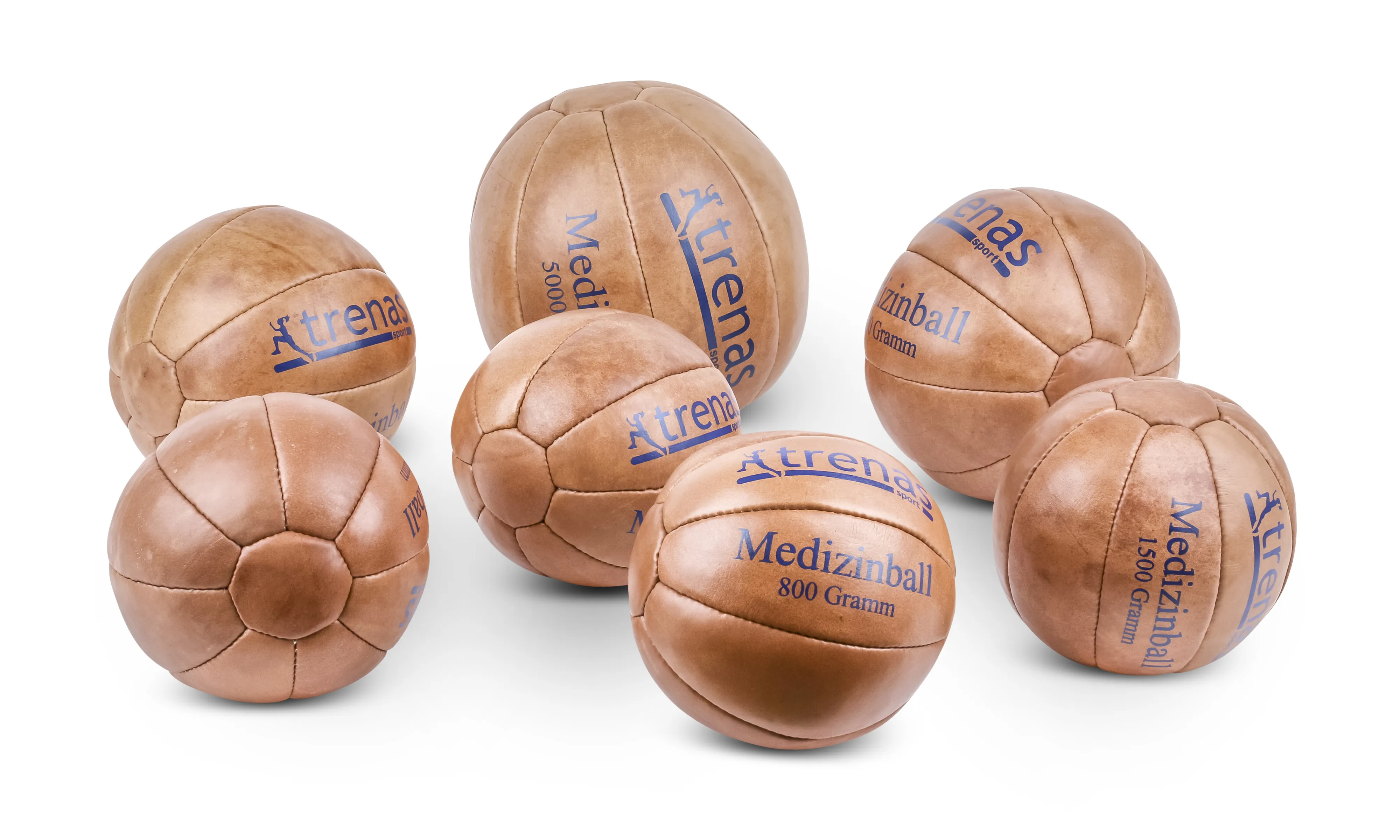 trenas Leather Medicine Ball