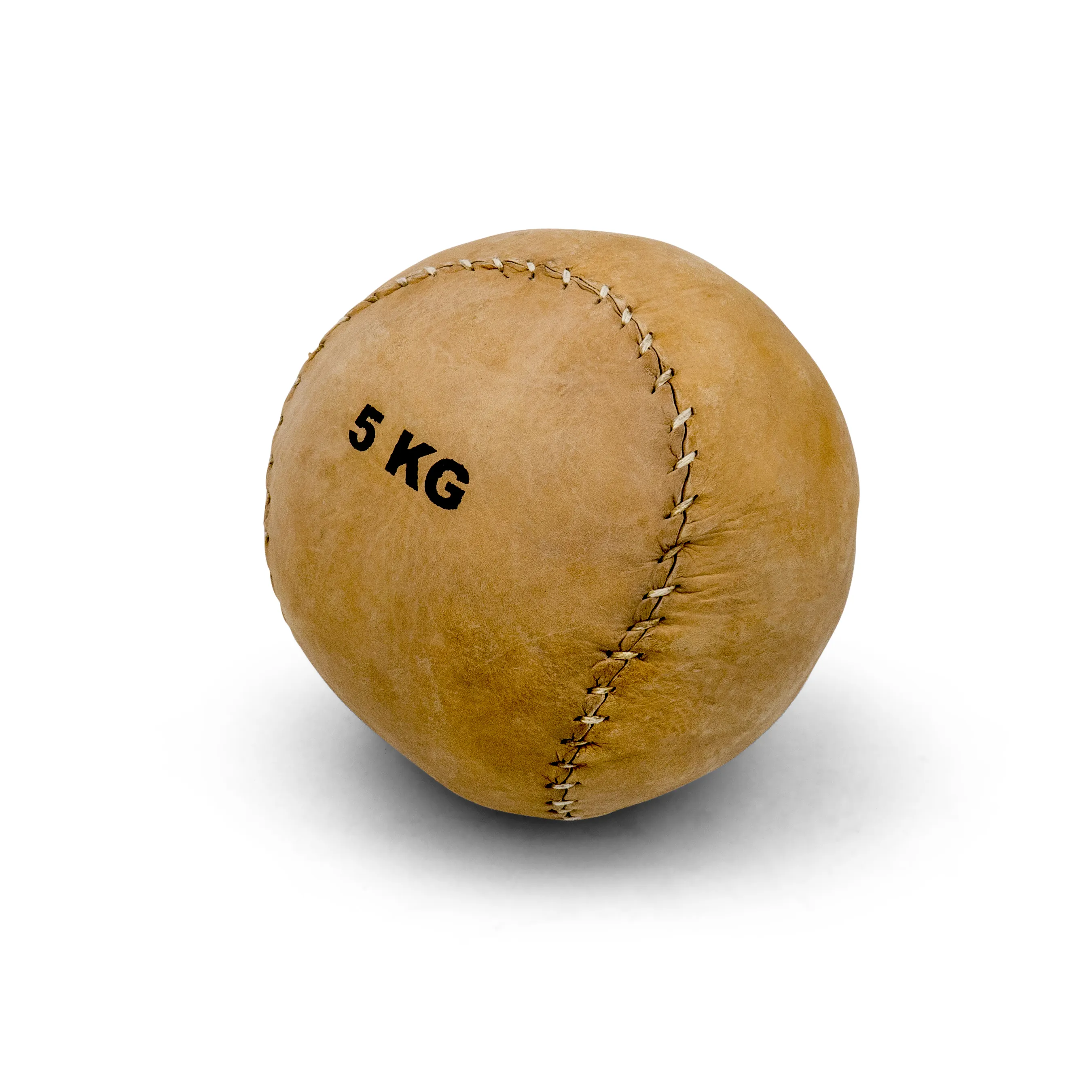 Compact Leather Medicine Ball