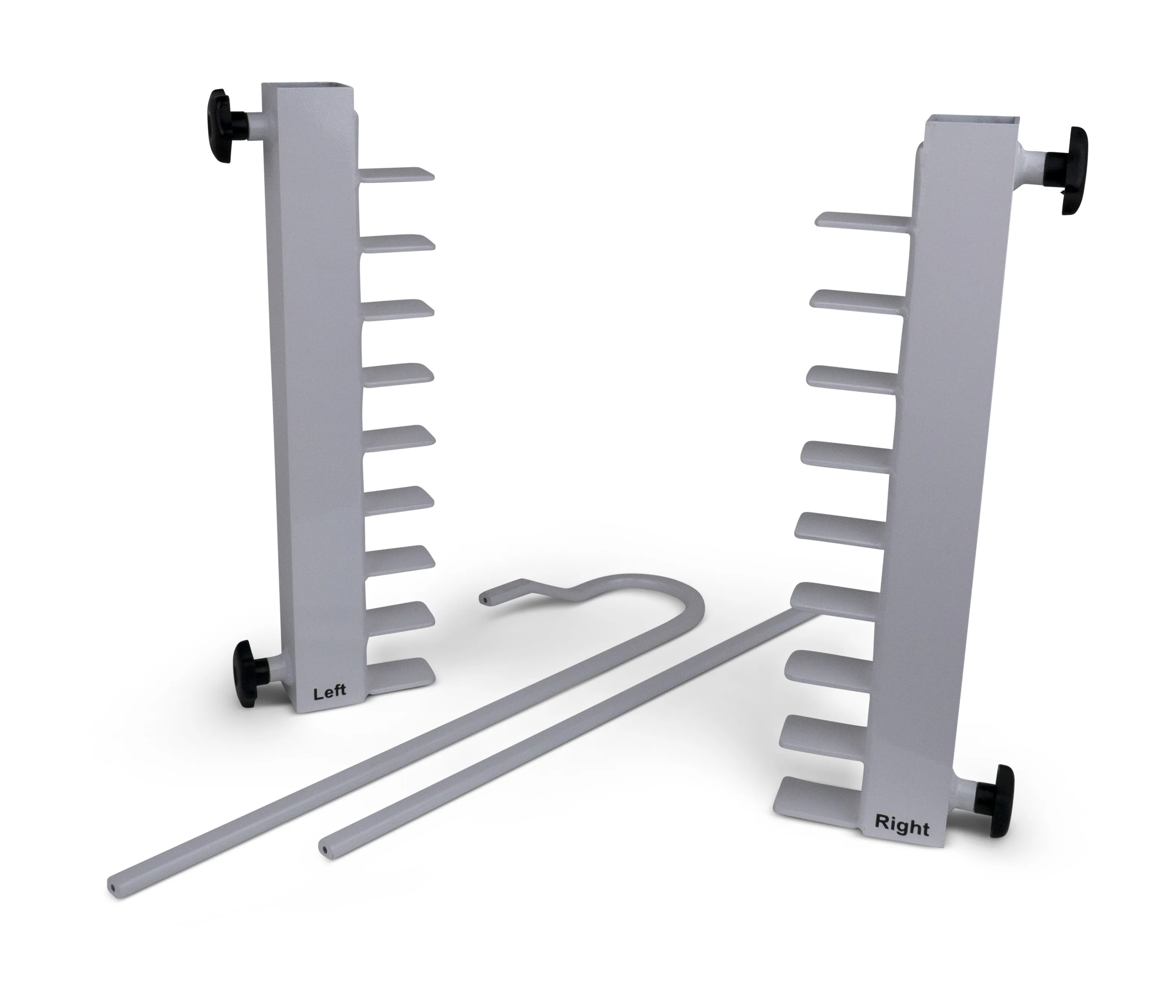 Pair of Multi High Jump Crossbar Bracket with Safety Bars