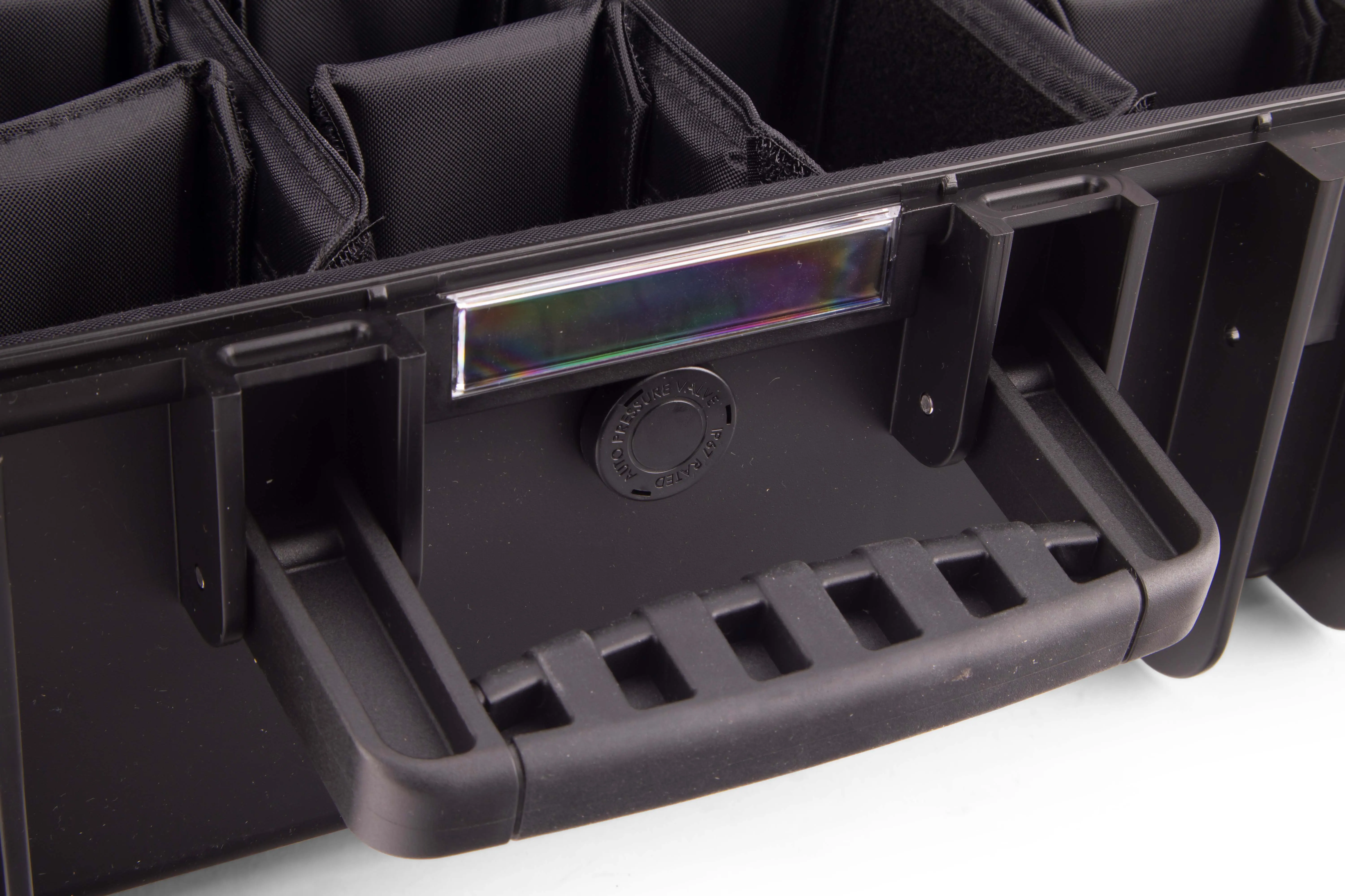 Throwing equipment scale and rugged transport case