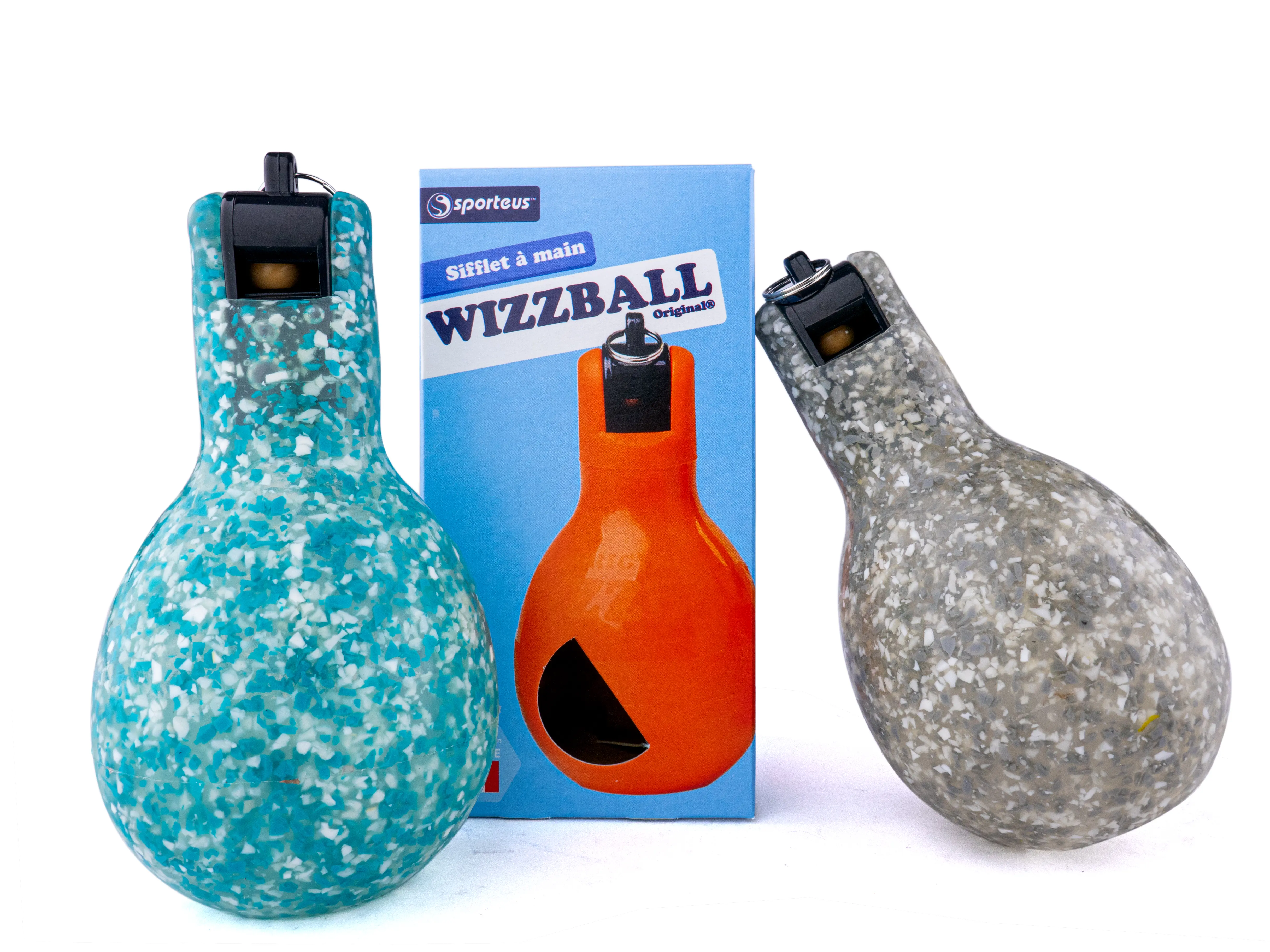 Wizzball Hygienic Squeezy Whistle - Granular Aesthetics Edition