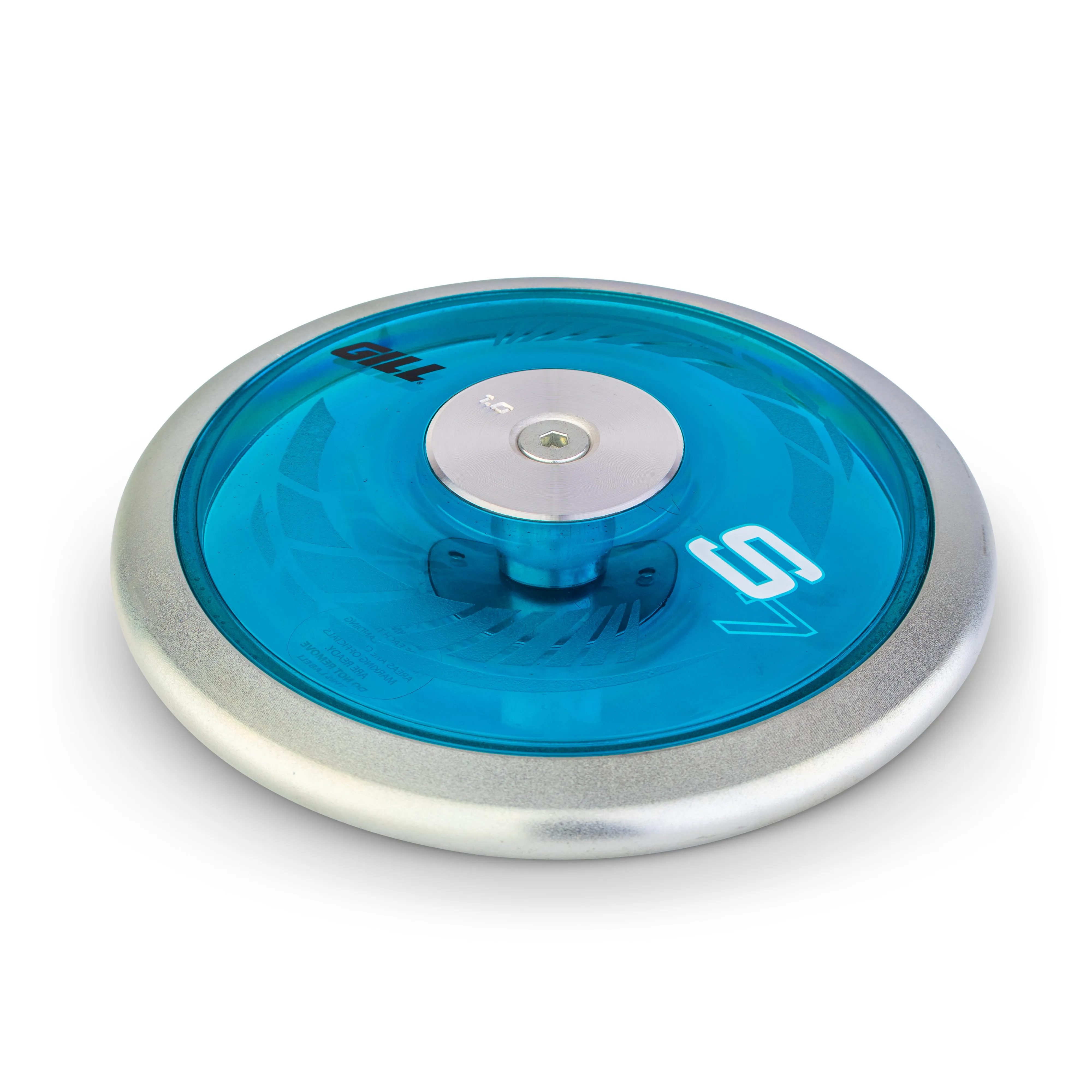 Gill S7 Competition Discus with Transparent Side Plates - 1.00 kg