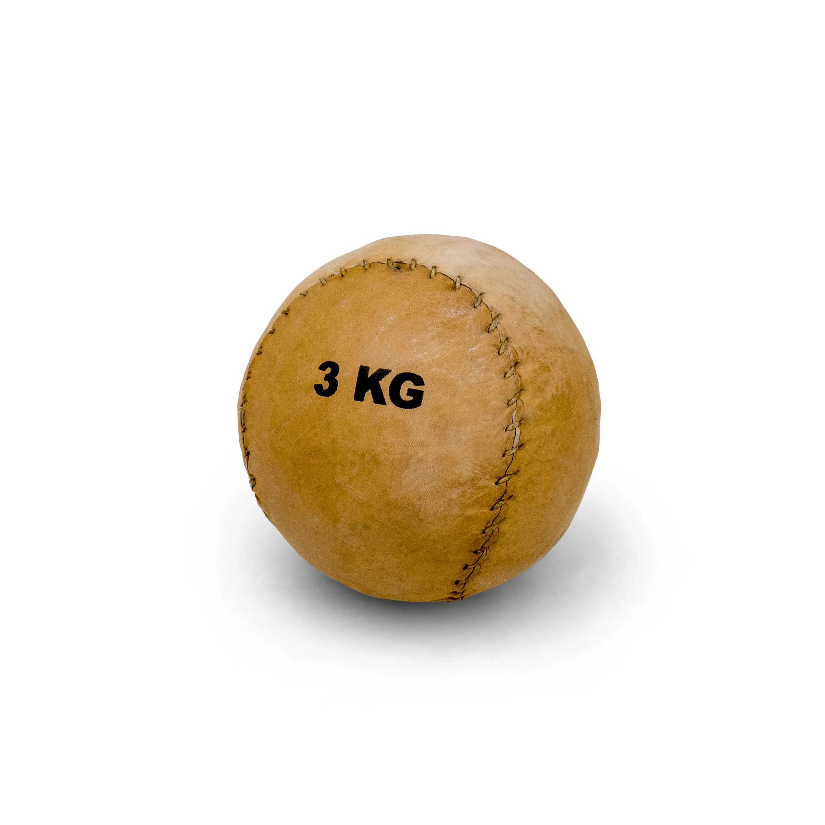 Compact Leather Medicine Ball