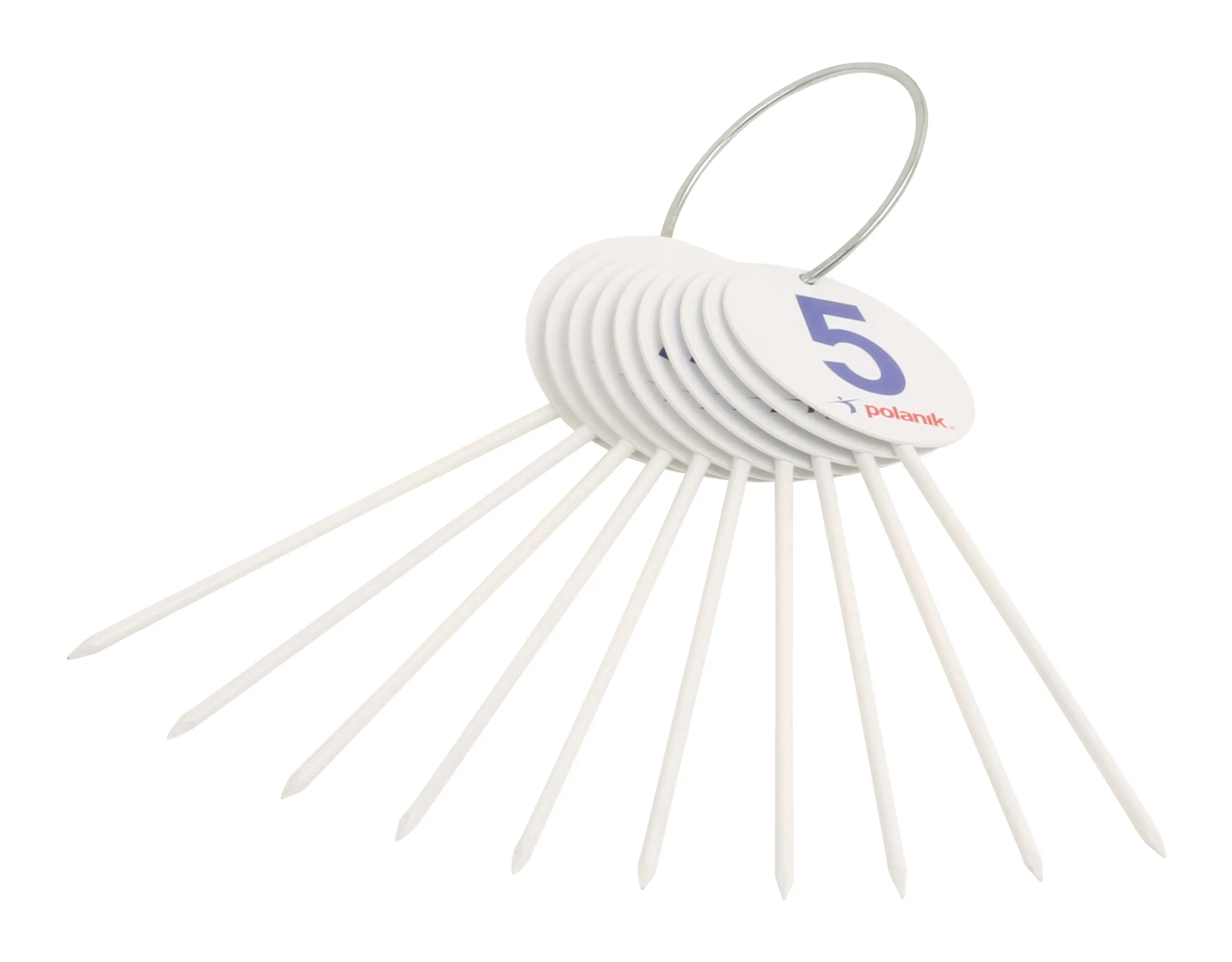 Polanik Round Numbered Markers for Ball Throwing