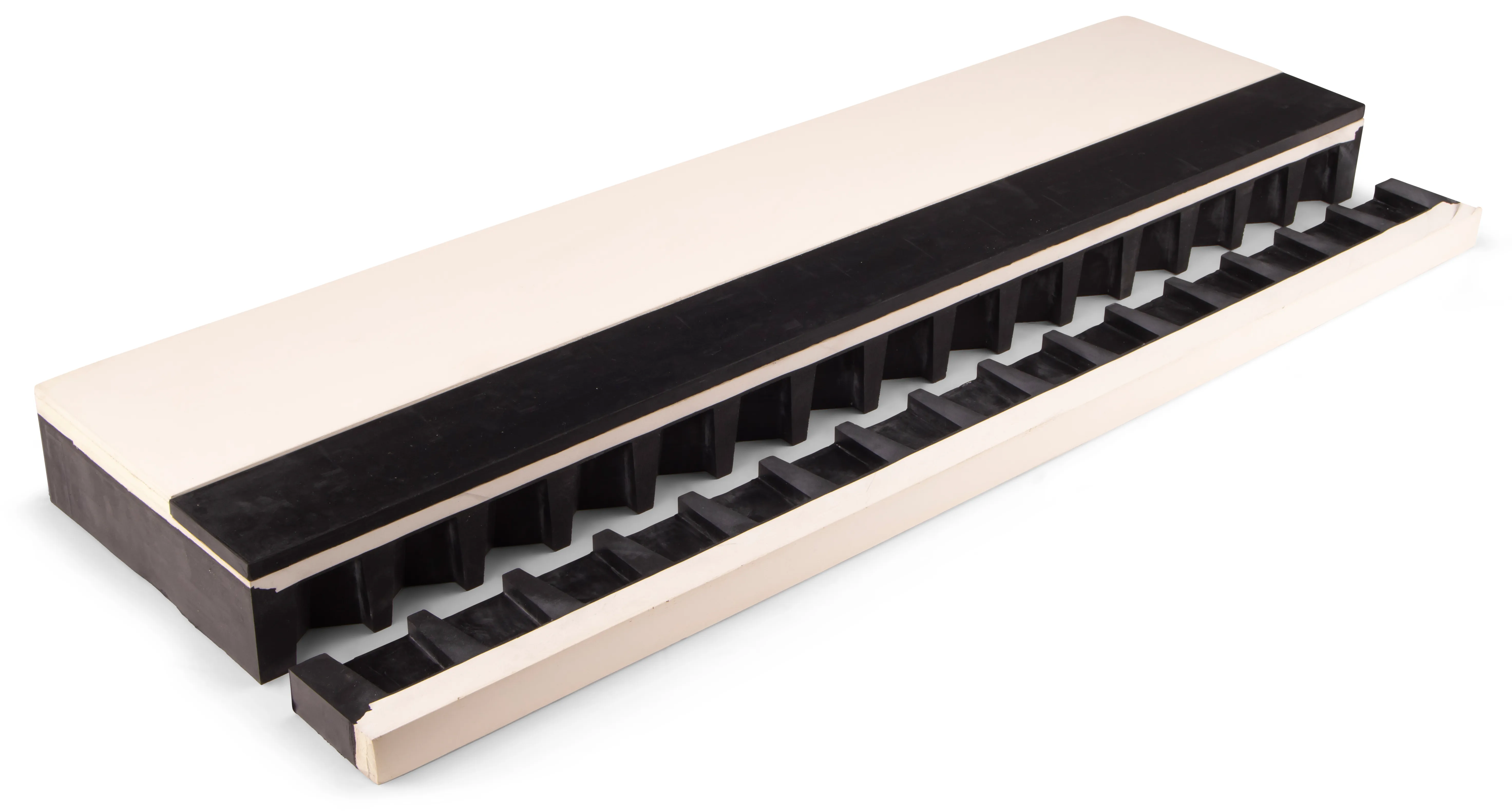 MultiJUMP Rubber Take-Off Board - Special Size 122 x 30 x 10 cm