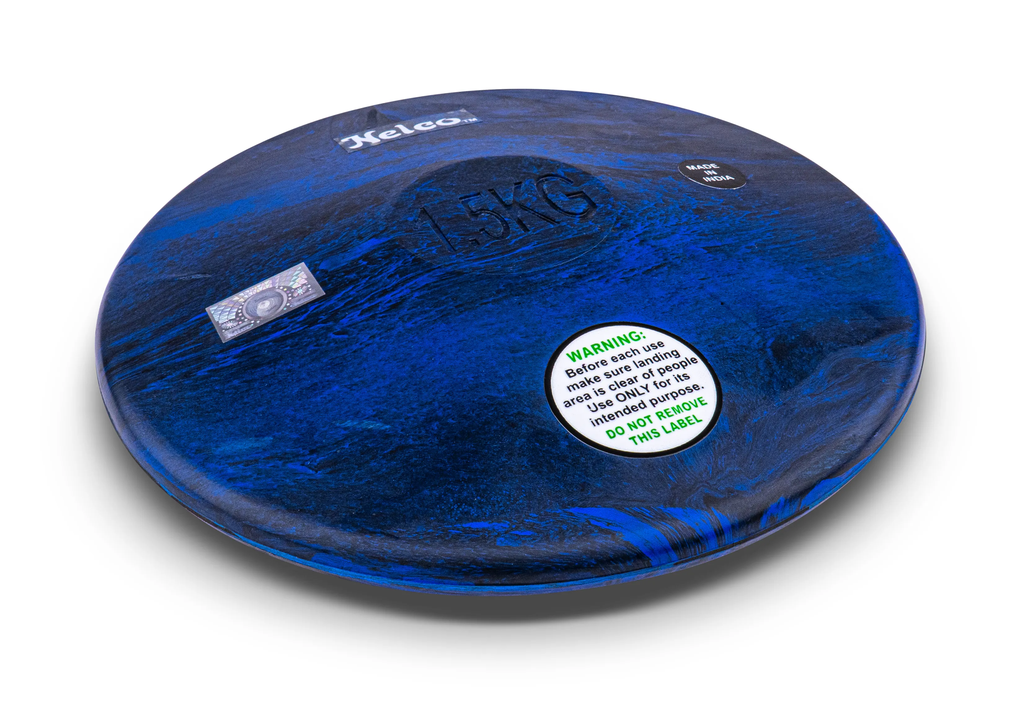 Nelco Rubber Discus - Blue Fusion