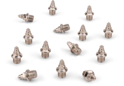 Christmas tree shaped spikes