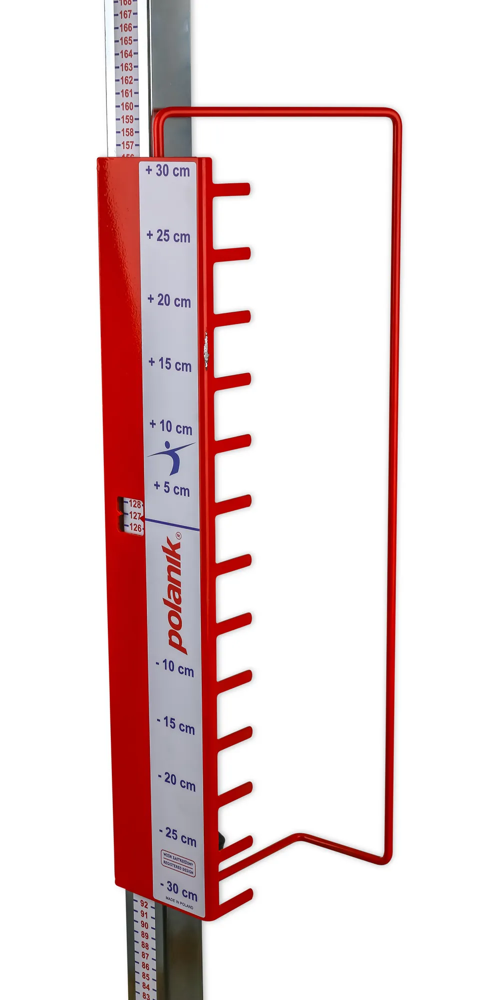 Polanik Pair of STW18-04 Multi-Bracketed Training High Jump Stands with Safety Bars