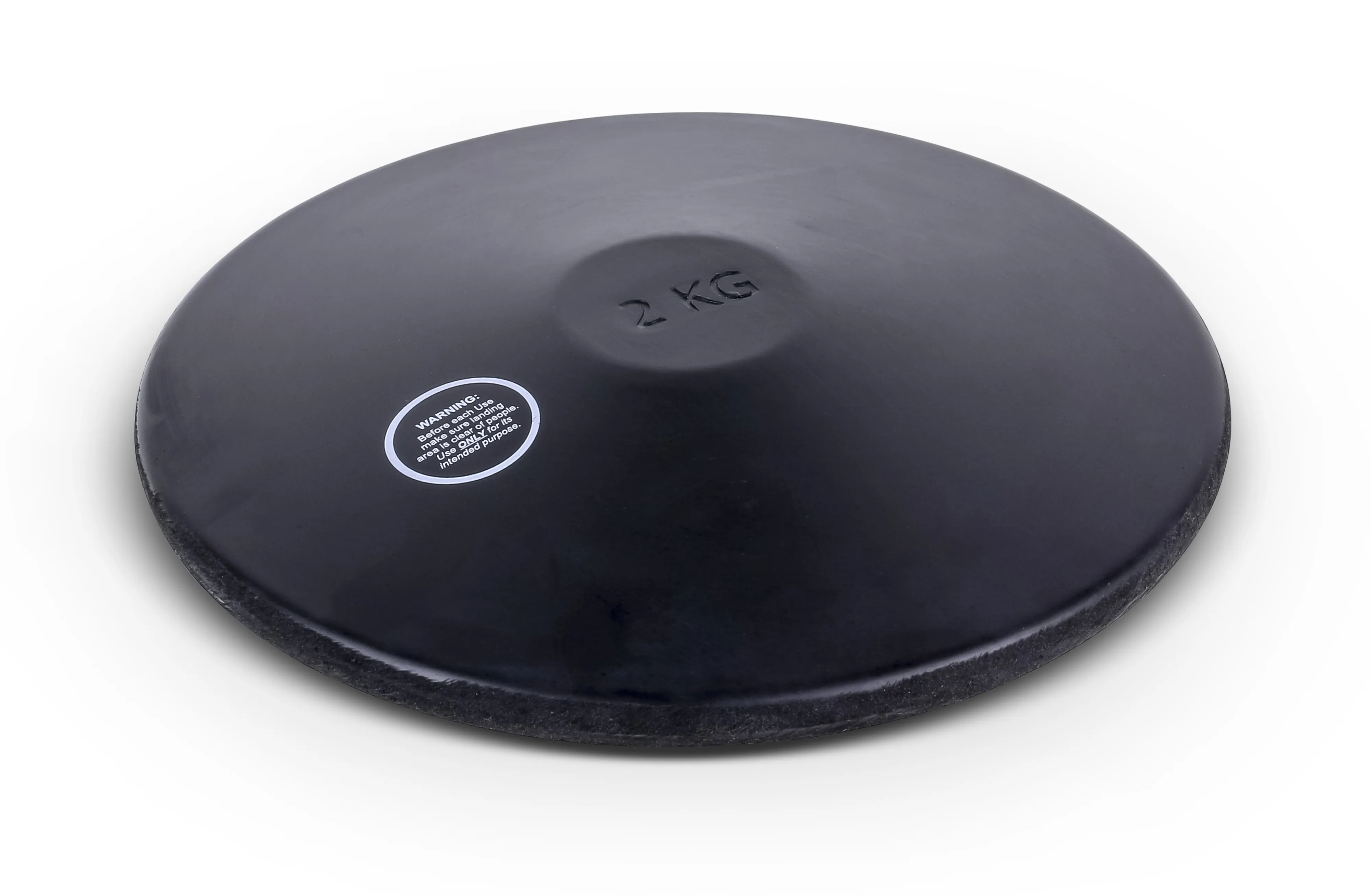 Black Rubber Training Discus