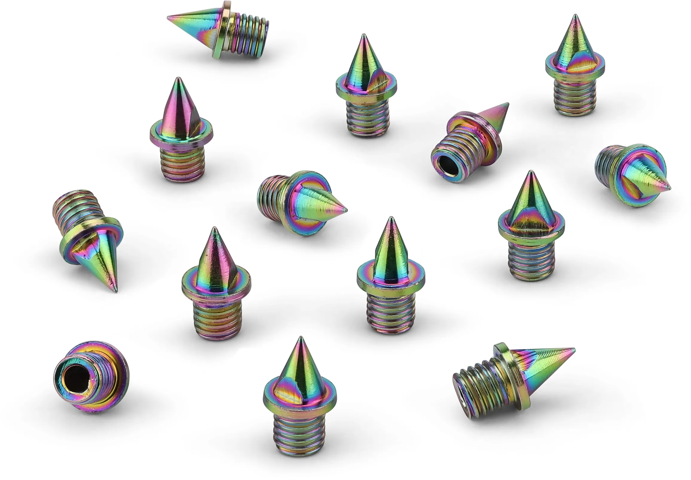 Steel spikes - lightweight - pyramid - 6 mm