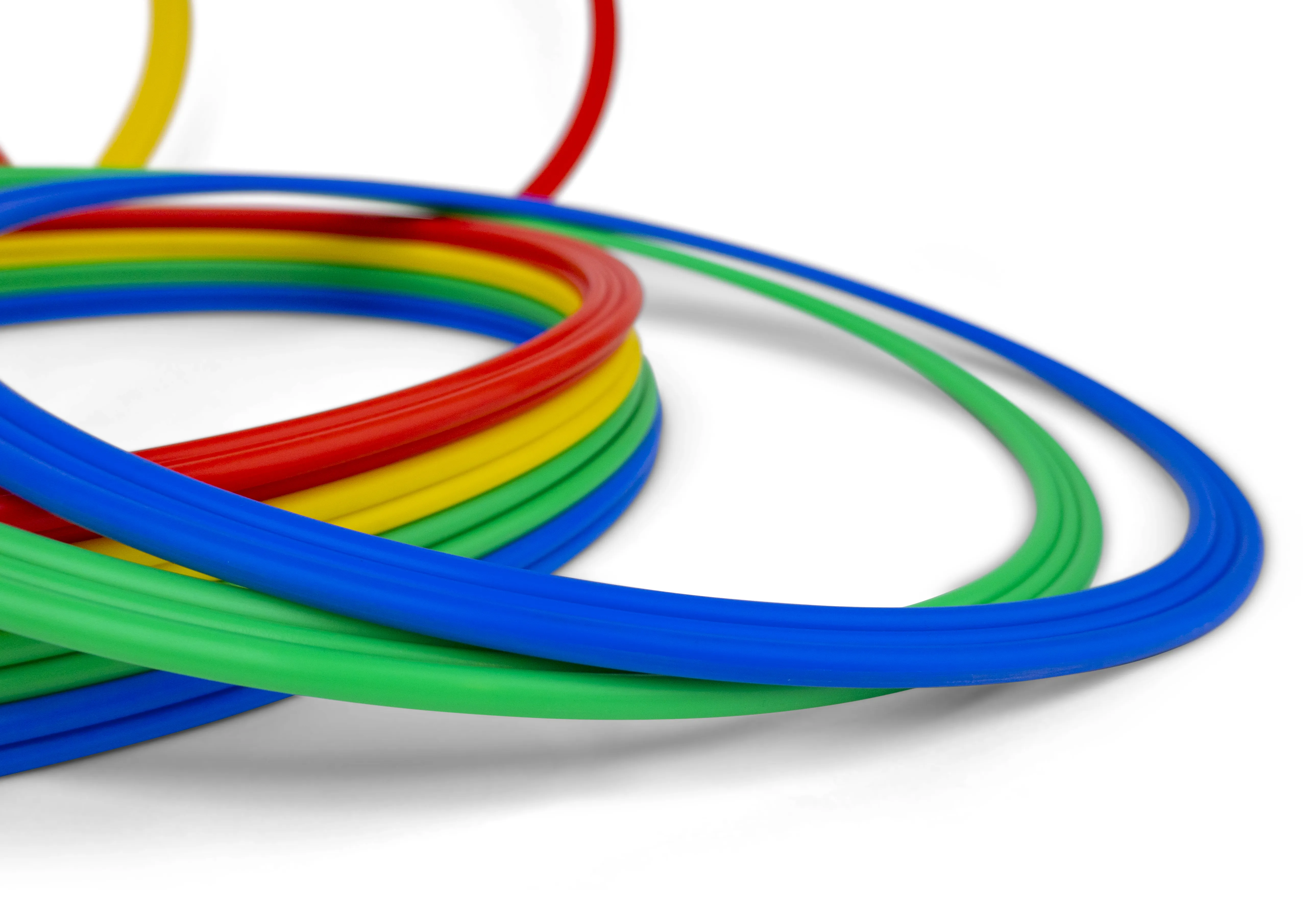 Set of 12 Colourful Agility Rings