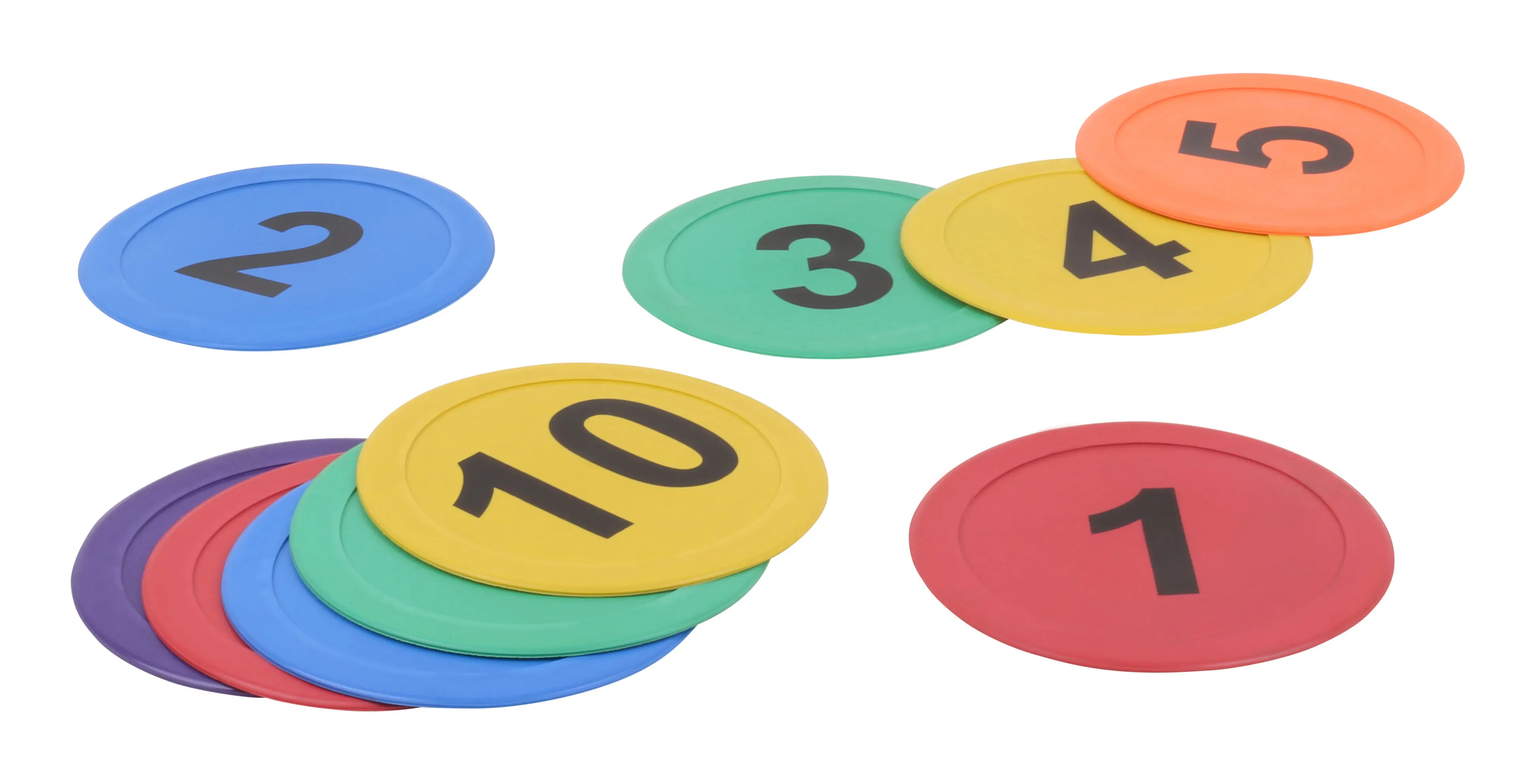 Round Numbered Floor Markings