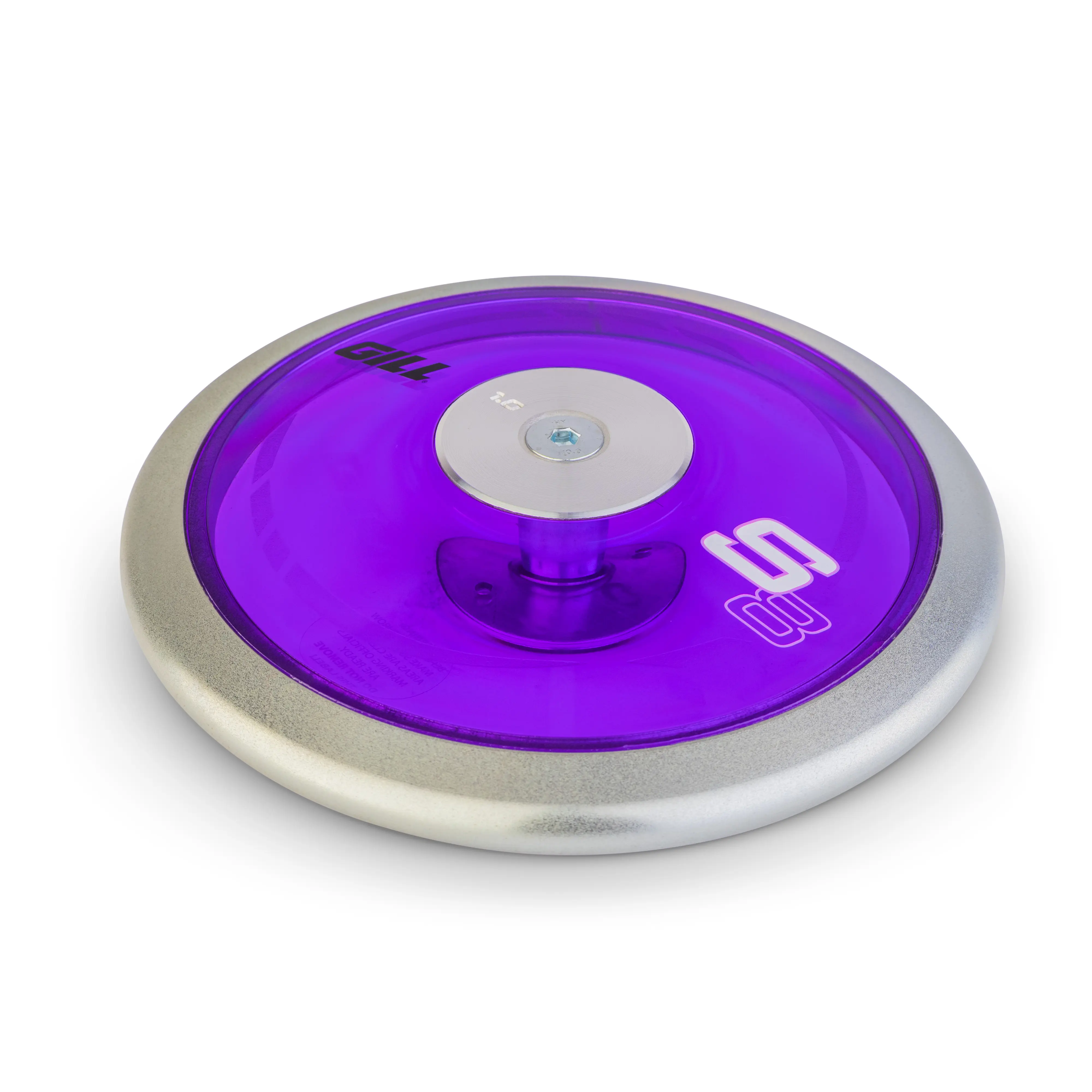 Gill S8 Competition Discus with Transparent Side Plates - 1.00 kg