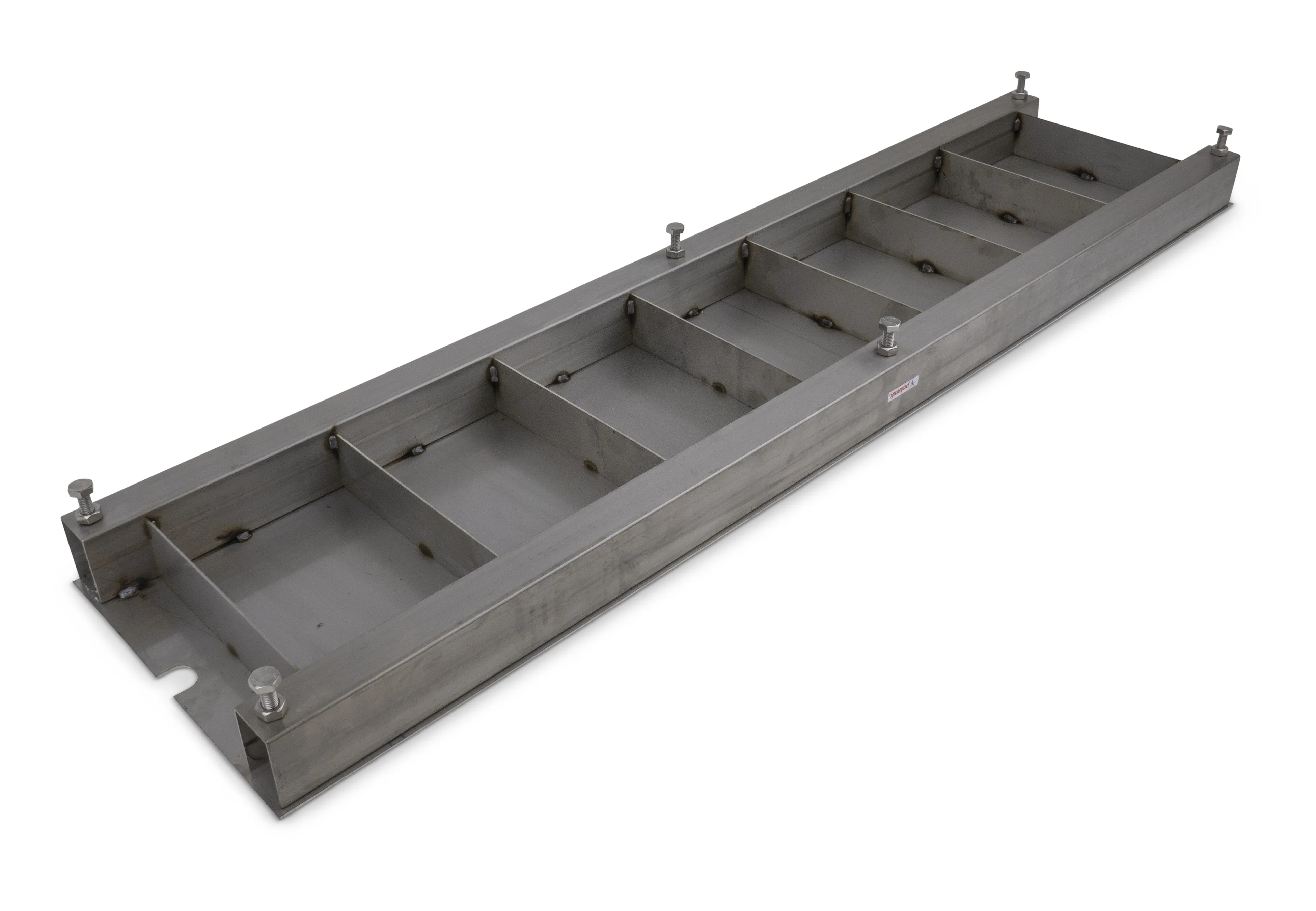 Polanik Stainless Steel Blanking Cover - 122 x 30 x 10 cm