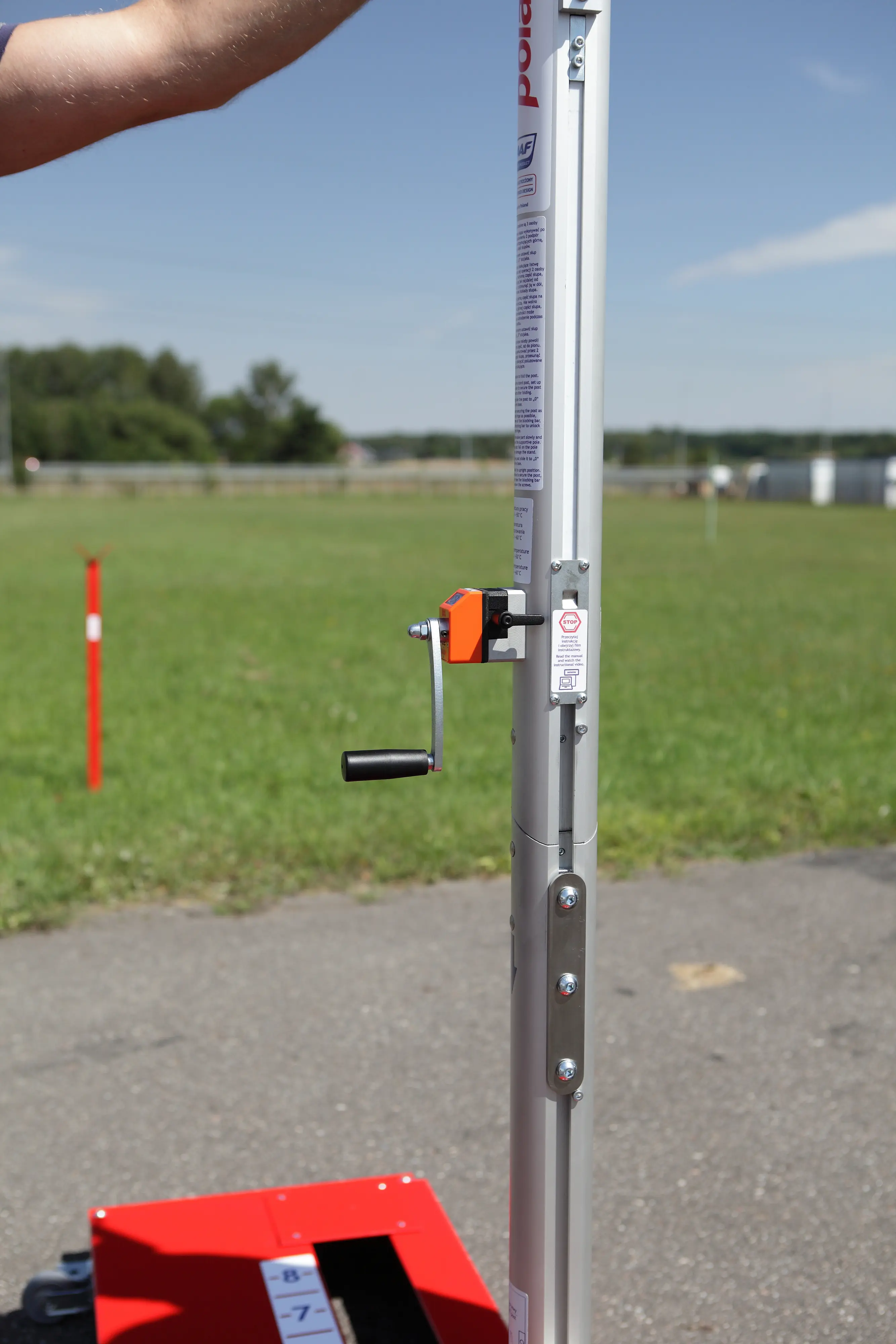 Polanik STT17-63F Foldable Competition Pole Vaulting Standards