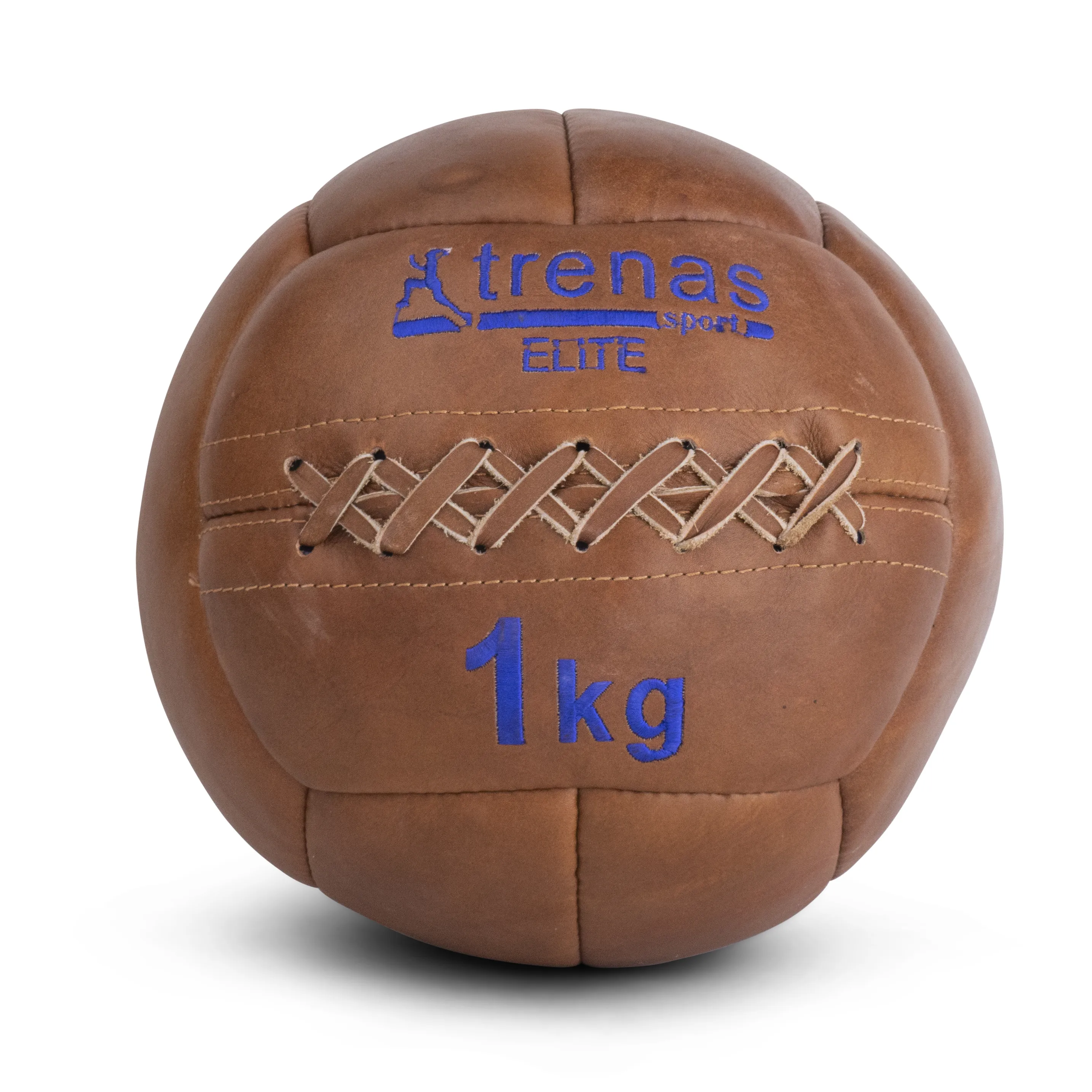 trenas Elite Leather Medicine Ball