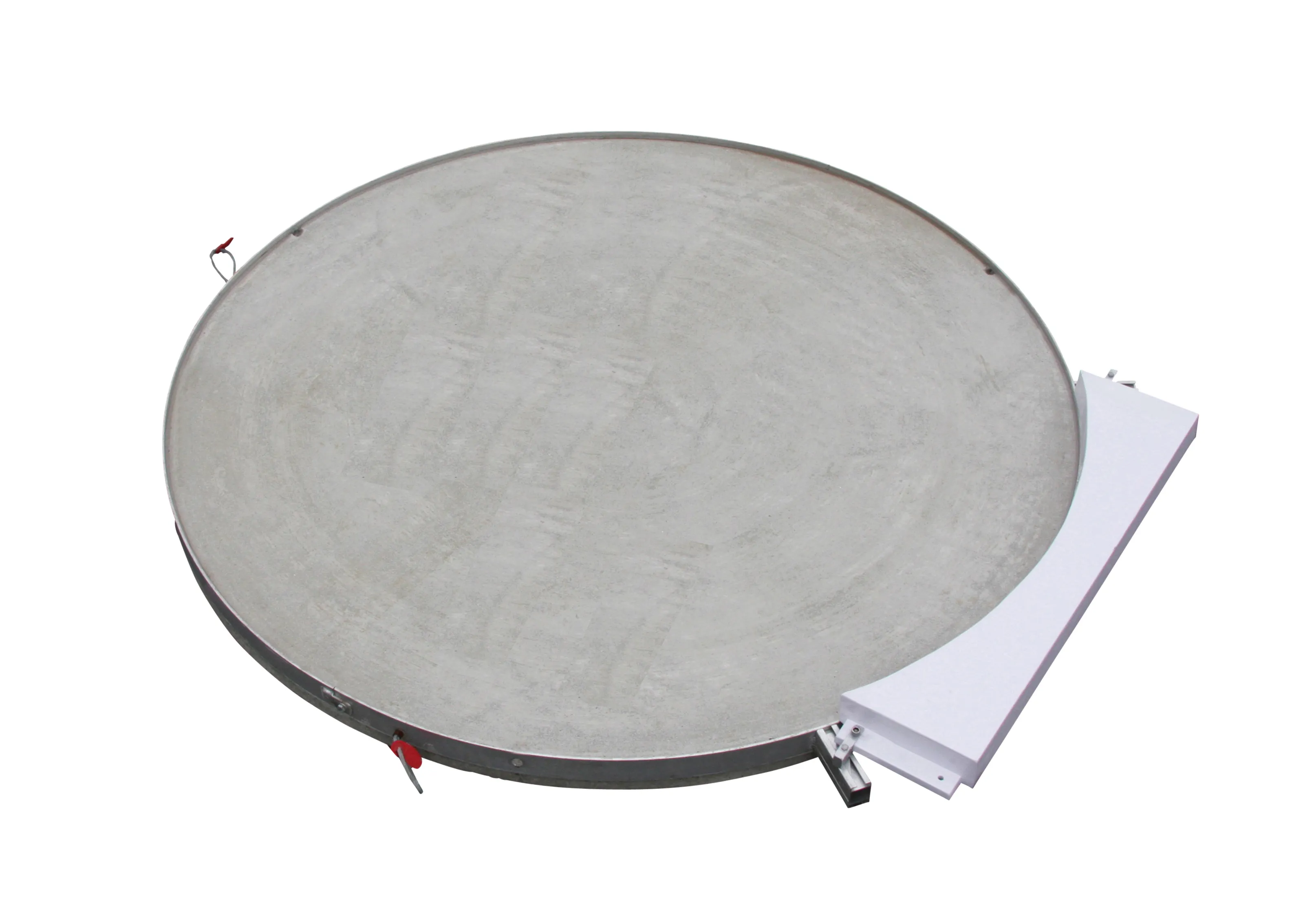 Shot Put and Hammer Throwing Circle with Concrete Surface