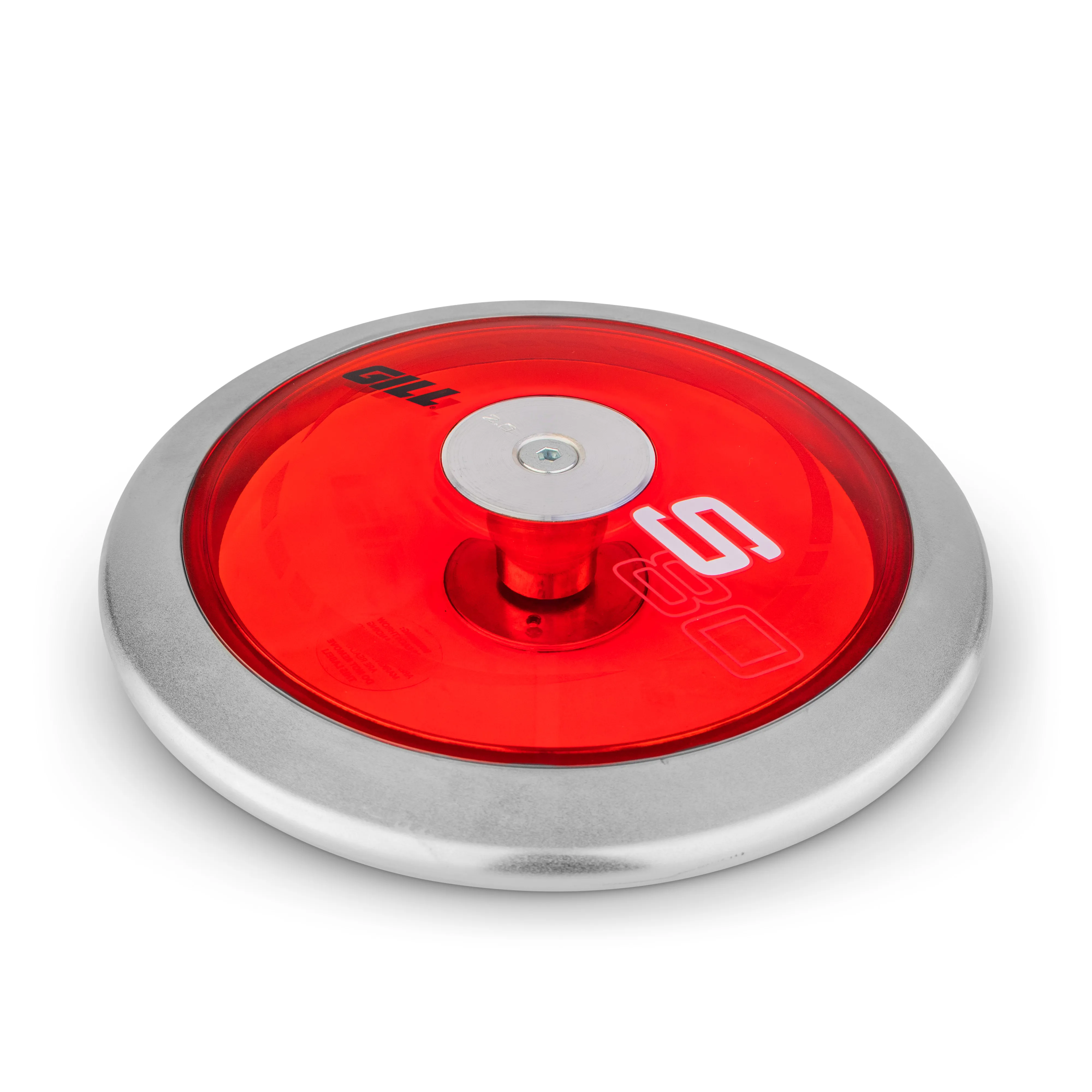Gill S8 Competition Discus with Transparent Side Plates - 2.00 kg