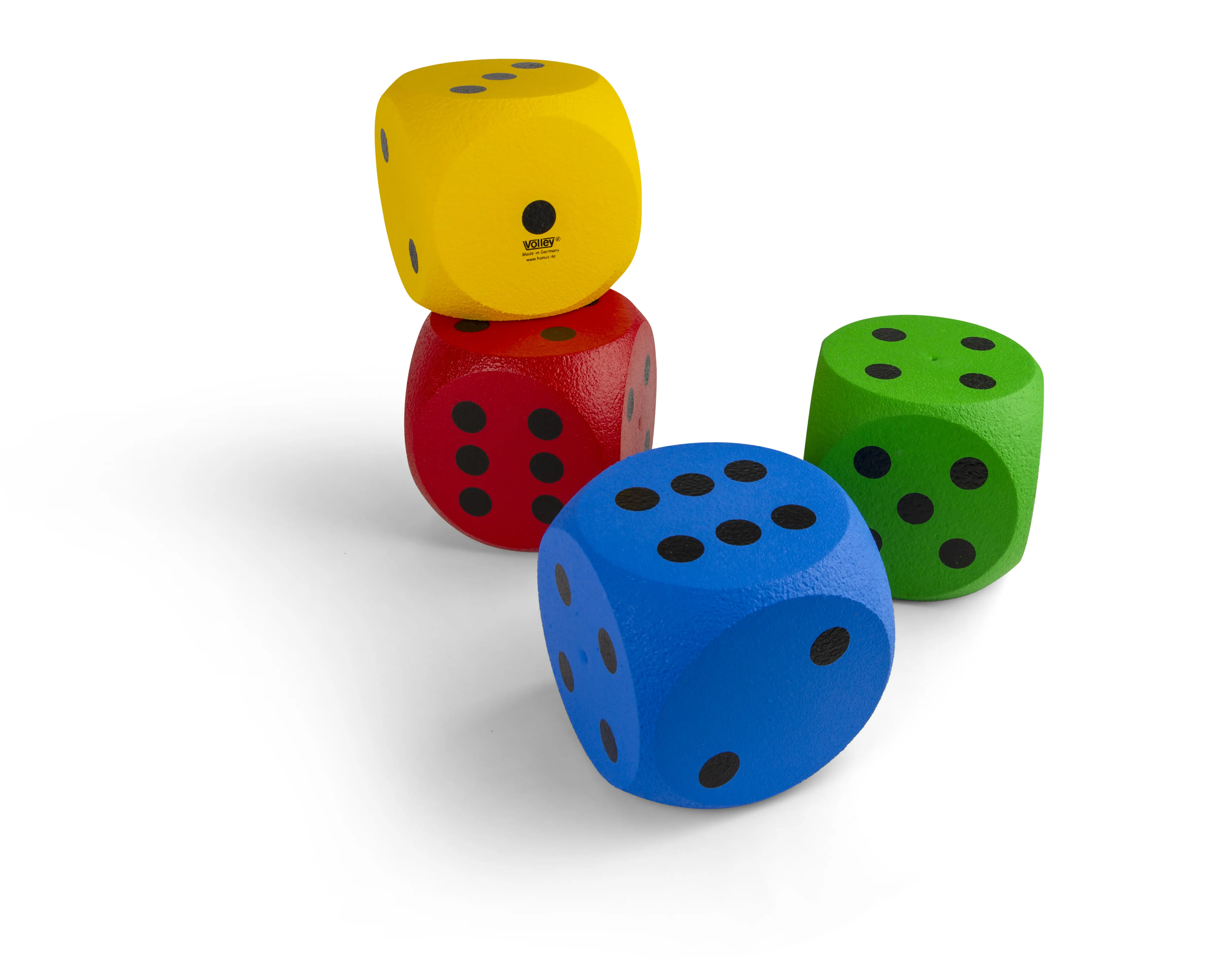 Volley®ELE Foam Dice with PU-Coating - 16 cm